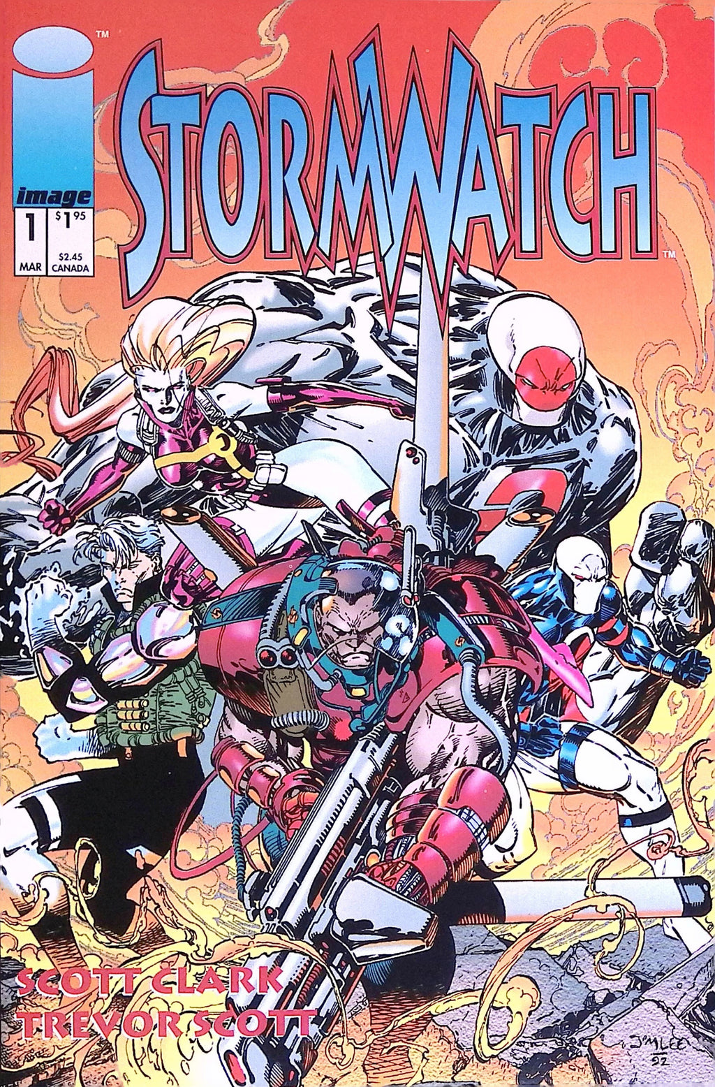 Stormwatch # 1 1993 NM