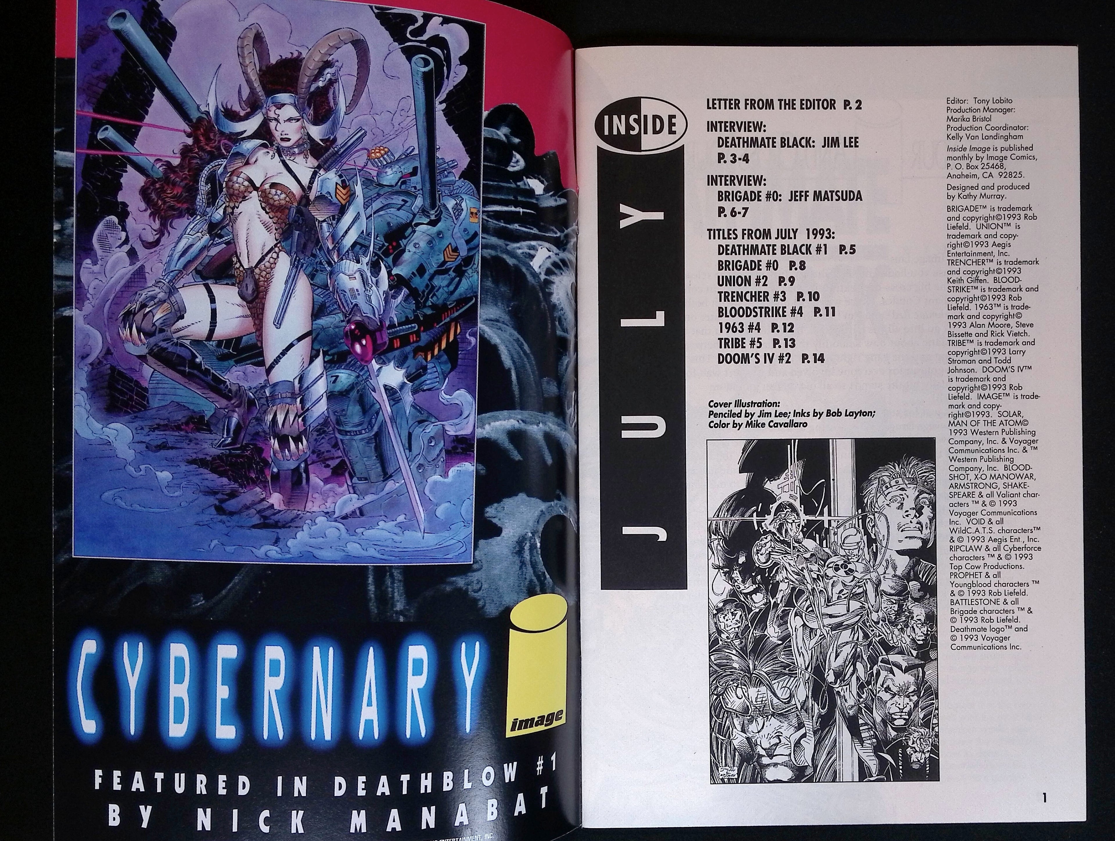 Inside Image # 5 1993 NM-