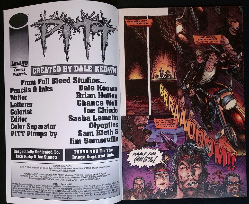 Pitt # 1 1993 NM-