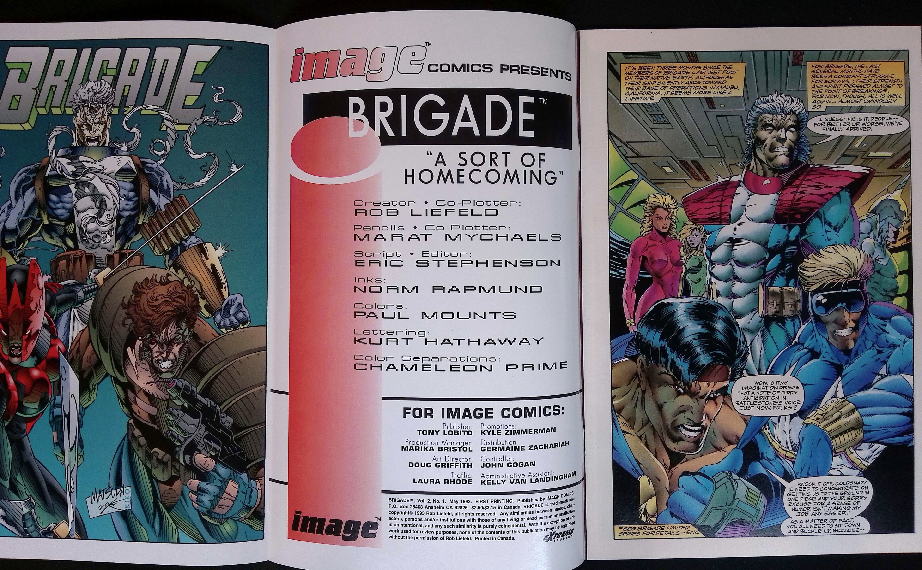 Brigade # 1 1993 NM-