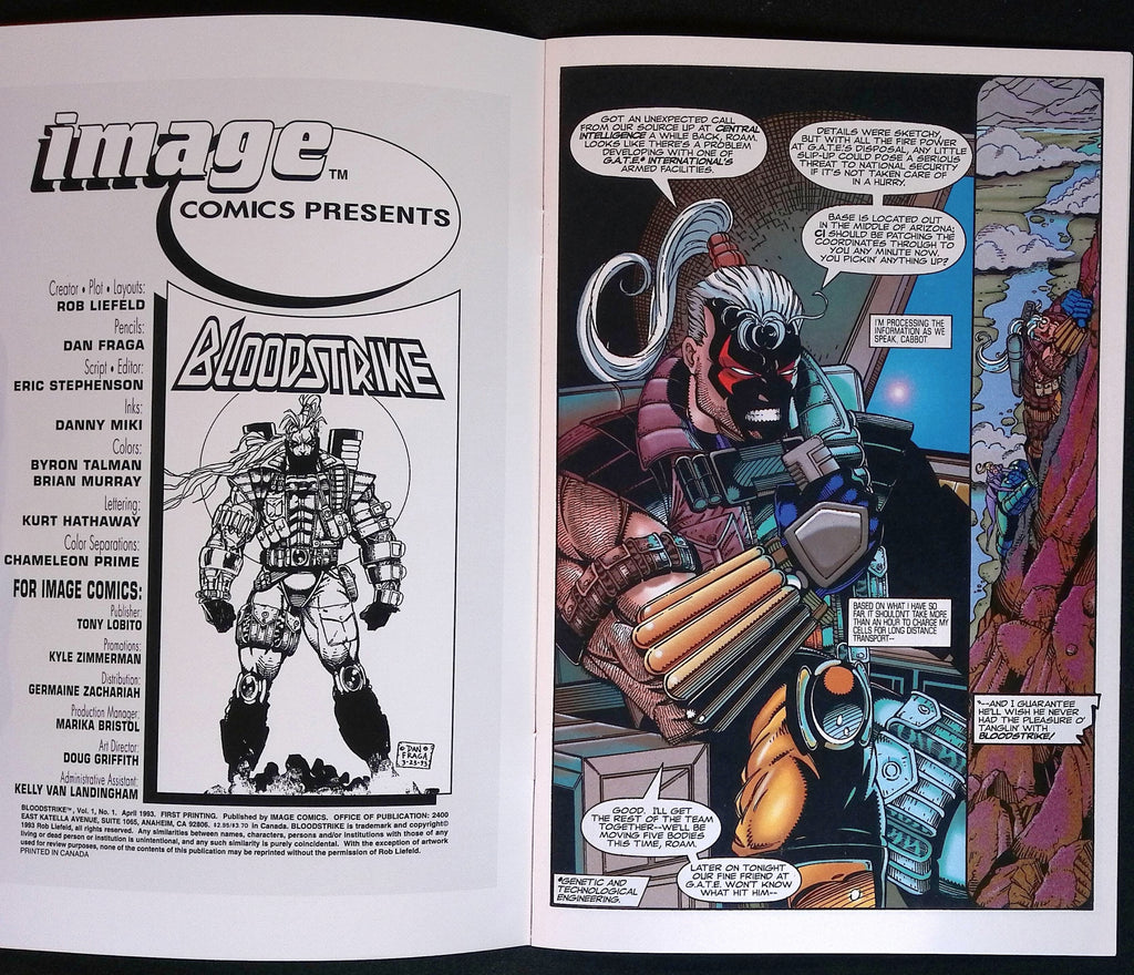 Bloodstrike # 1 1993 NM