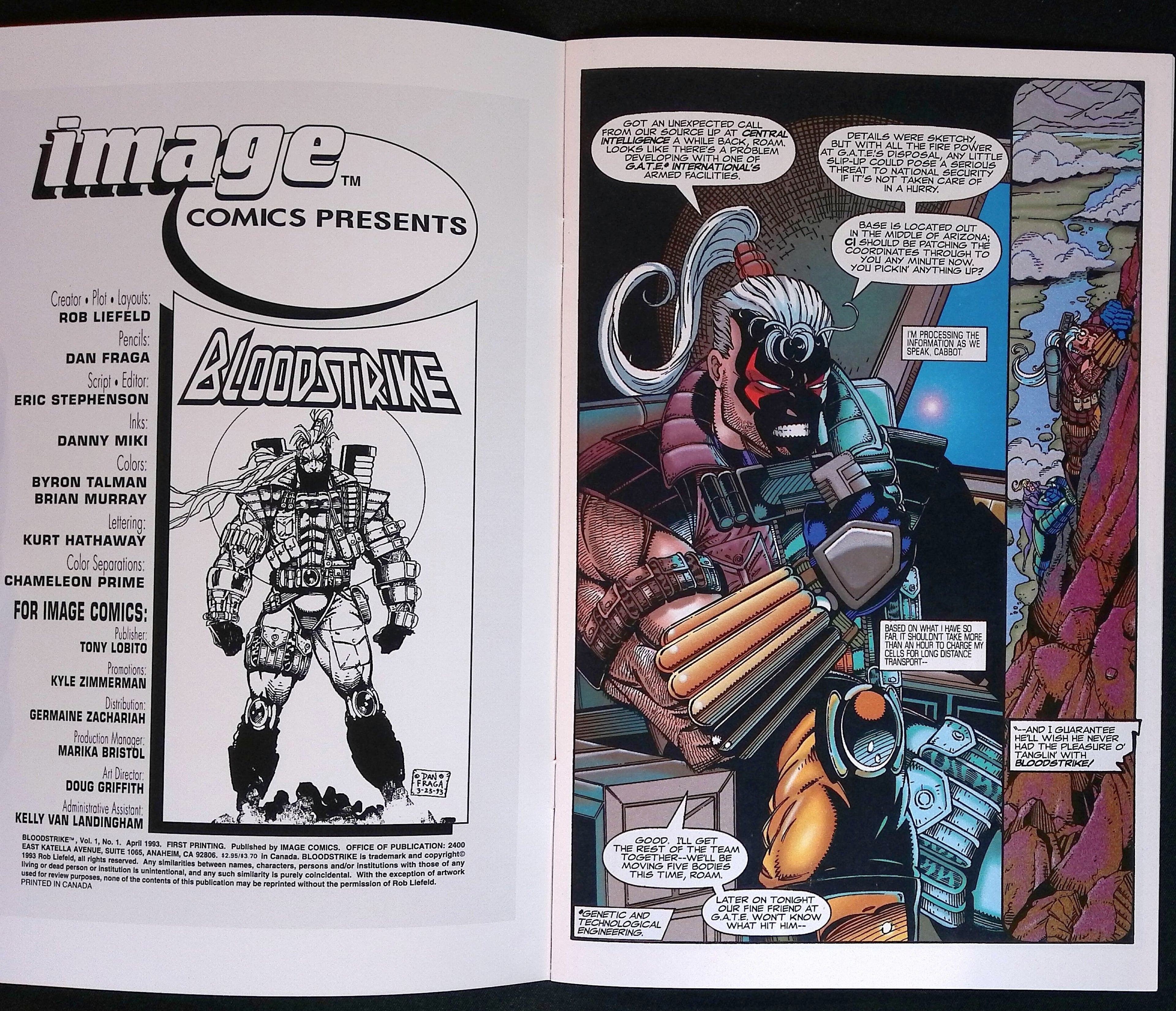 Bloodstrike # 1 1993 NM