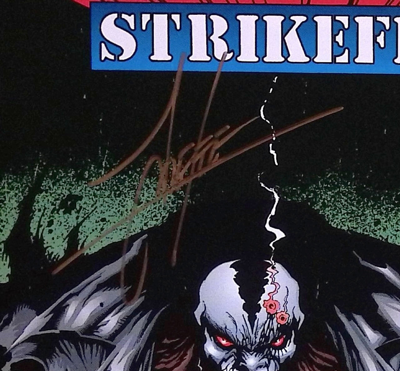 Youngblood Strikefile # 1 1993 Signed by Jae Lee (maybe) NM-