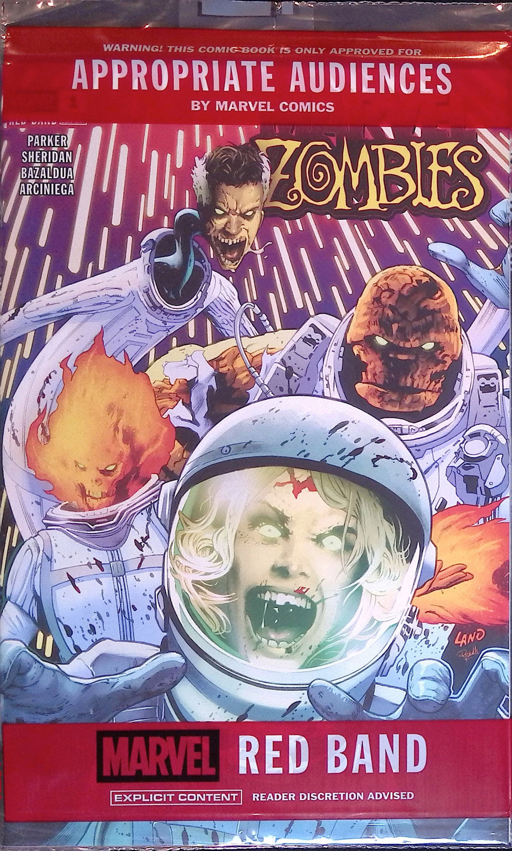 Marvel Zombies: Red Band # 1 Cover A 2025 Polybagged