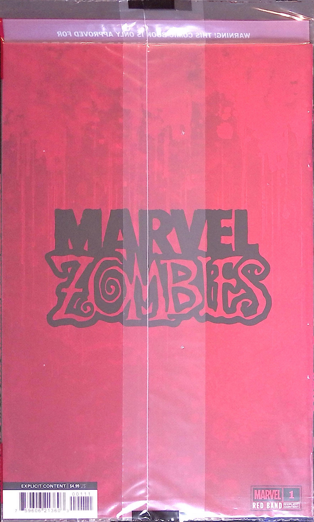 Marvel Zombies: Red Band # 1 Cover A 2025 Polybagged
