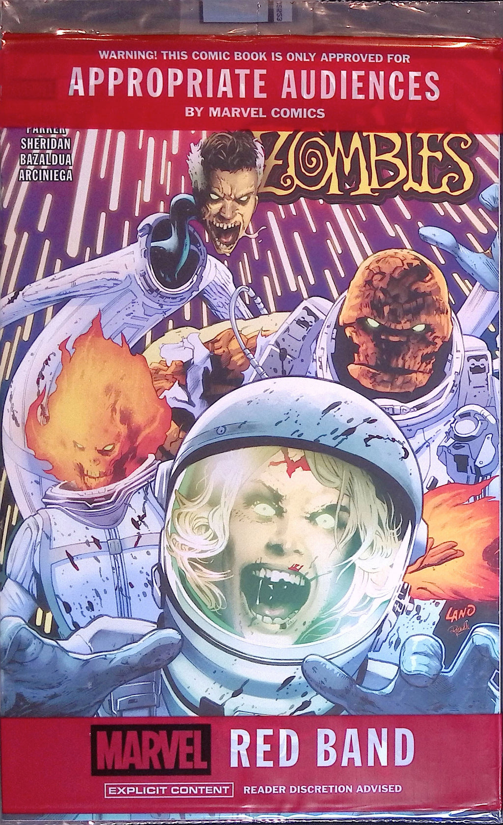 Marvel Zombies: Red Band # 1 Cover A 2025 Polybagged