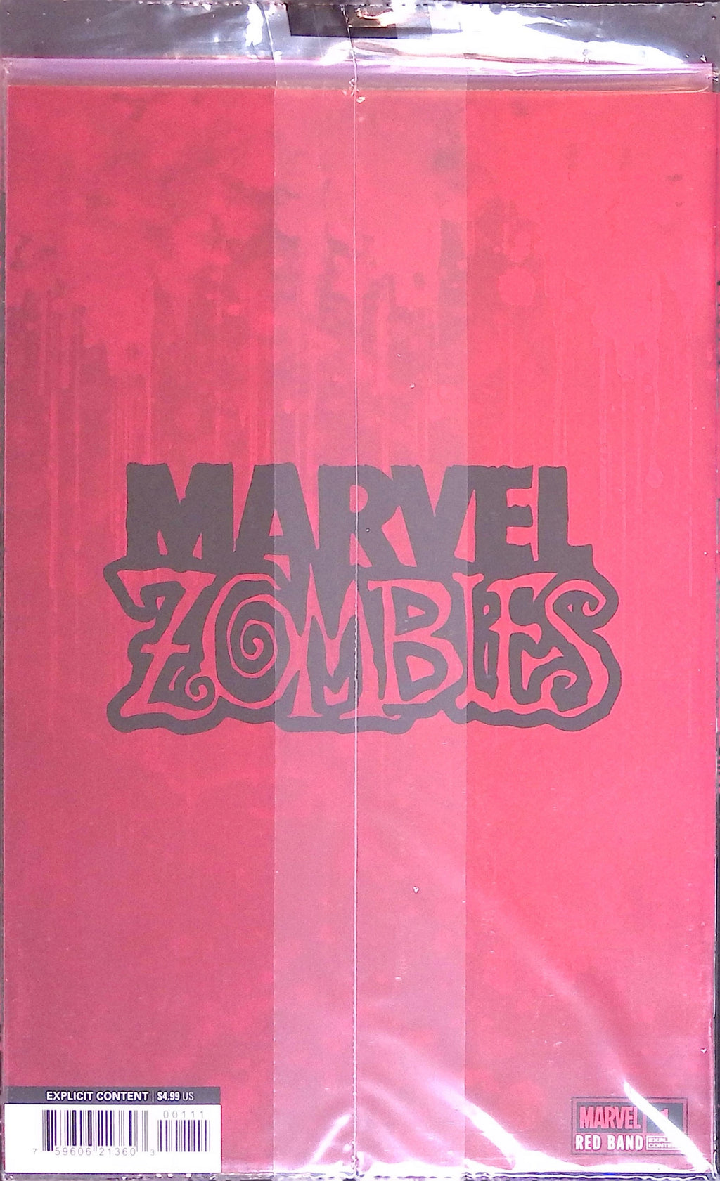 Marvel Zombies: Red Band # 1 Cover A 2025 Polybagged