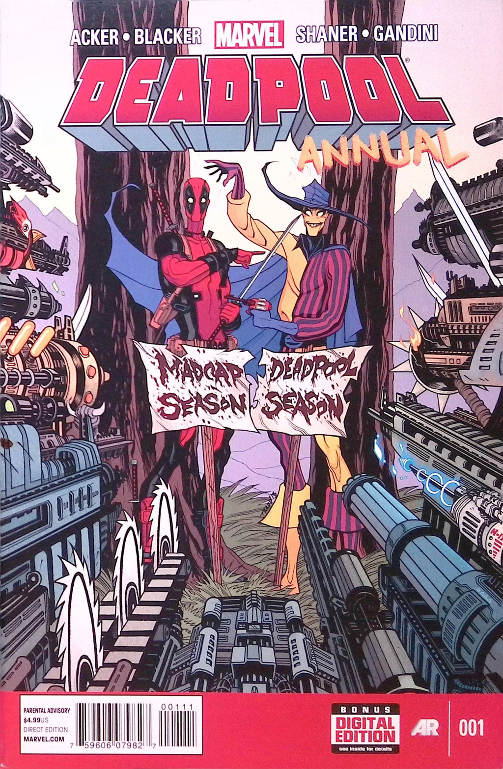 Deadpool Annual #1 2014 NM-