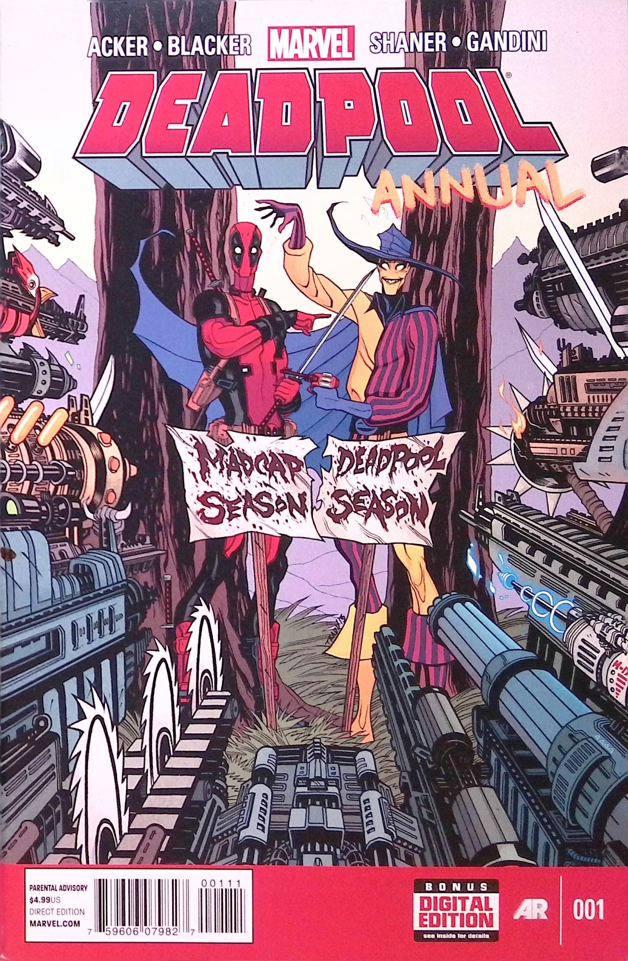 Deadpool Annual #1 2014 NM-