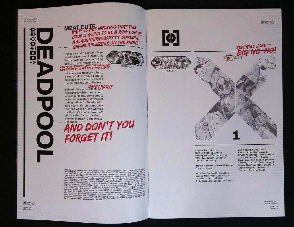Deadpool # 1 2023 NM-