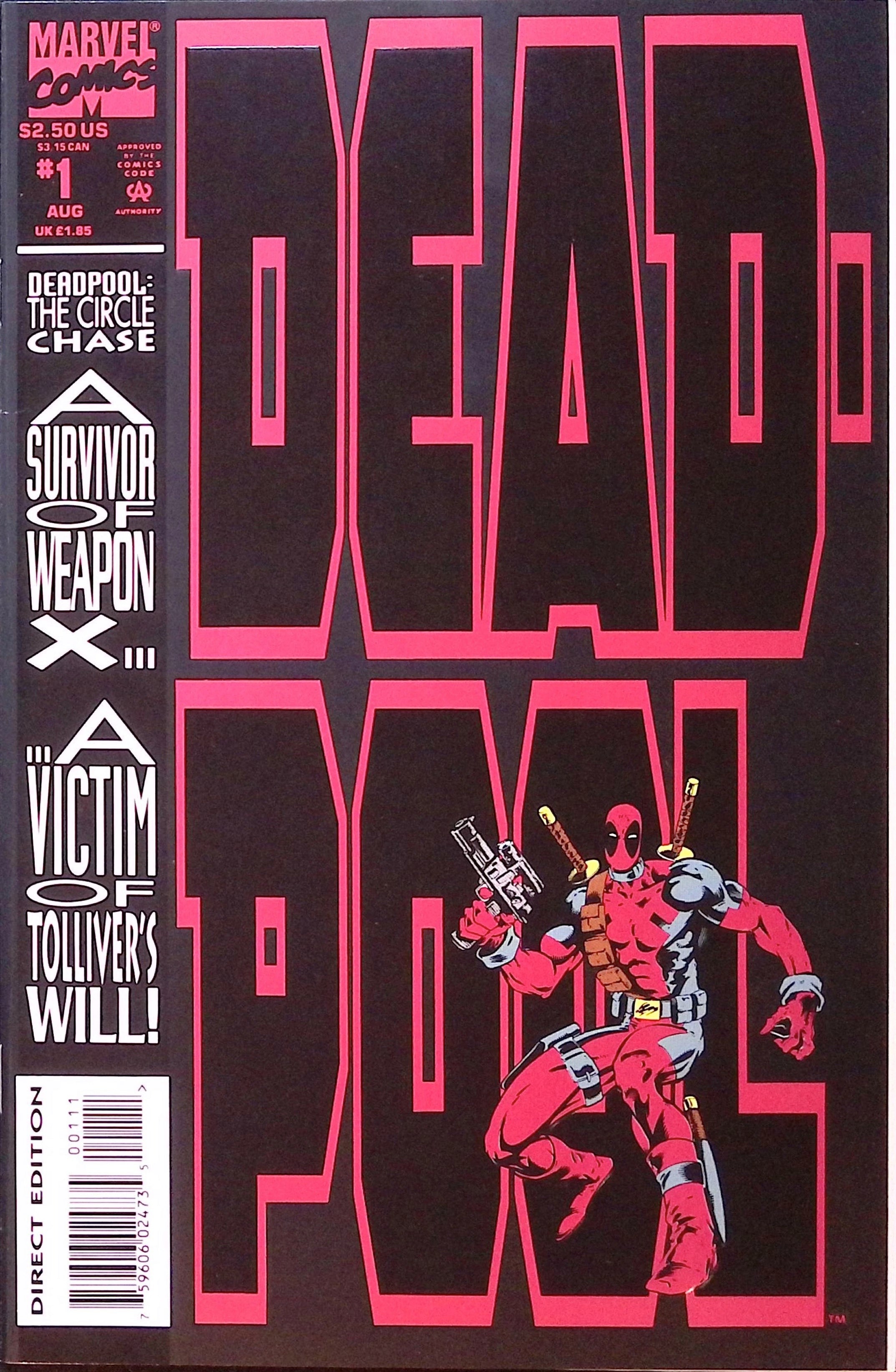 Deadpool # 1 1993 NM-
