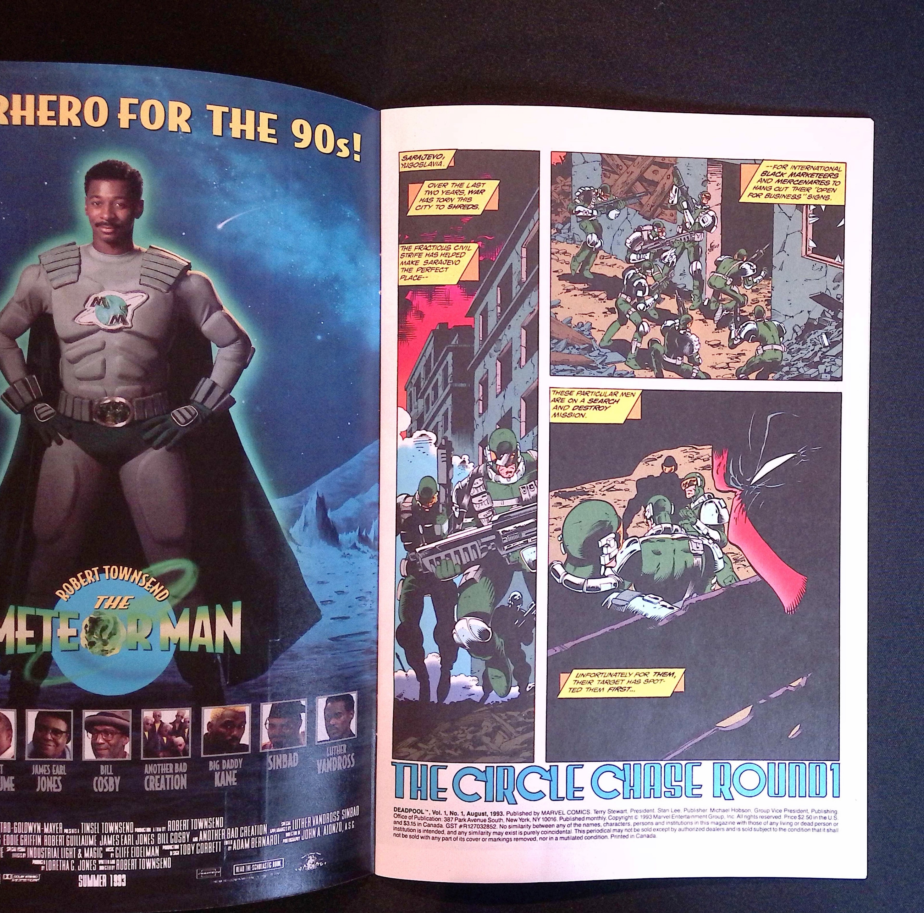 Deadpool # 1 1993 NM-