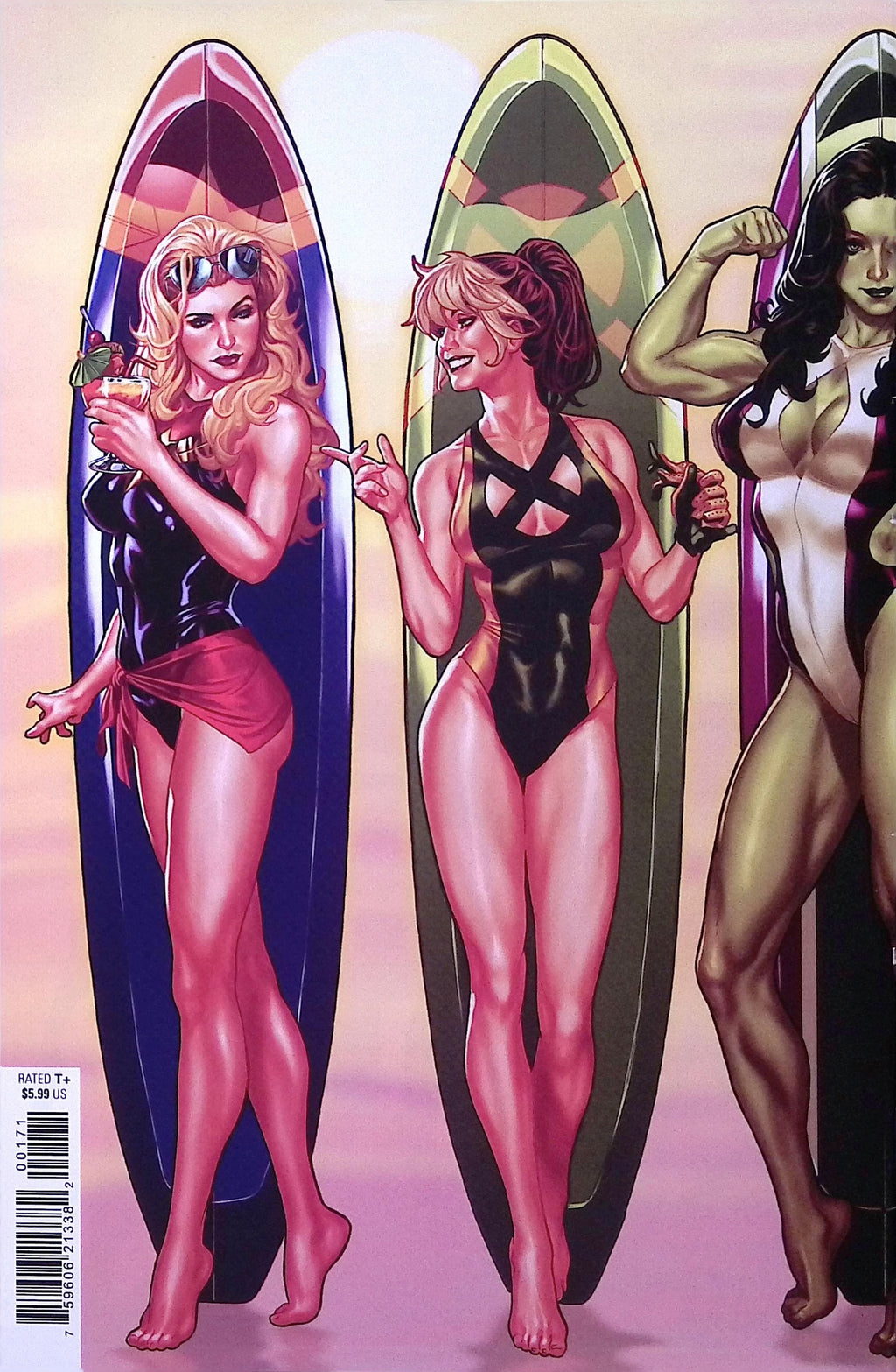 Marvel Swimsuit Special: Friends, Foes & Rivals # 1 2025 Brooks Variant NM