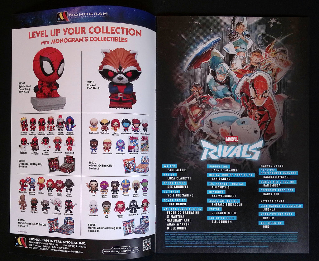 Marvel Rivals # 1 2025 NM