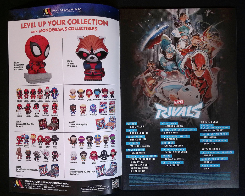 Marvel Rivals # 1 2025 NM-