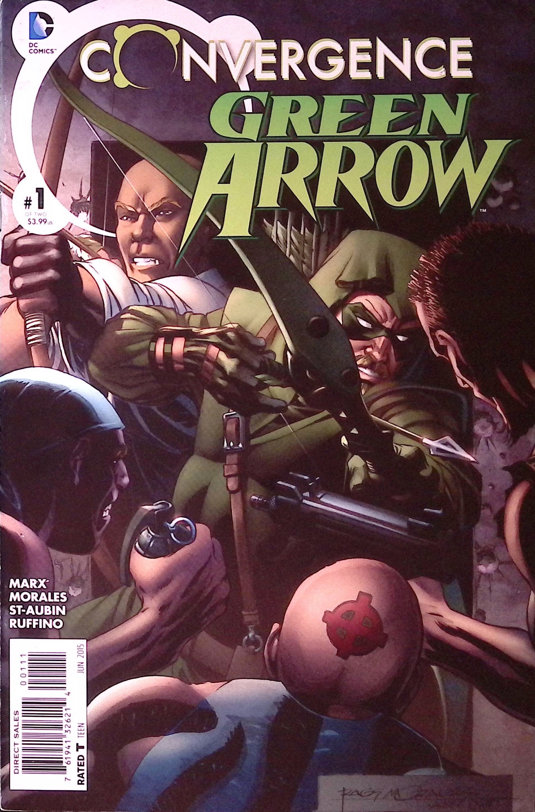 Convergence: Green Arrow # 1 2015 VF/NM