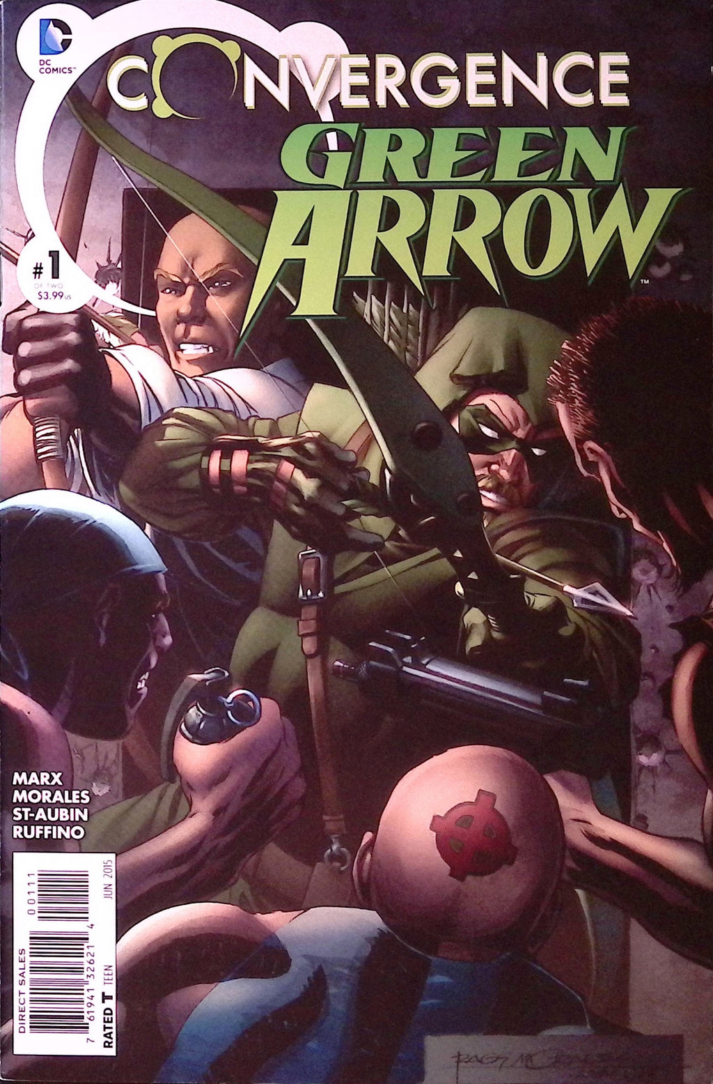 Convergence: Green Arrow # 1 2015 VF/NM