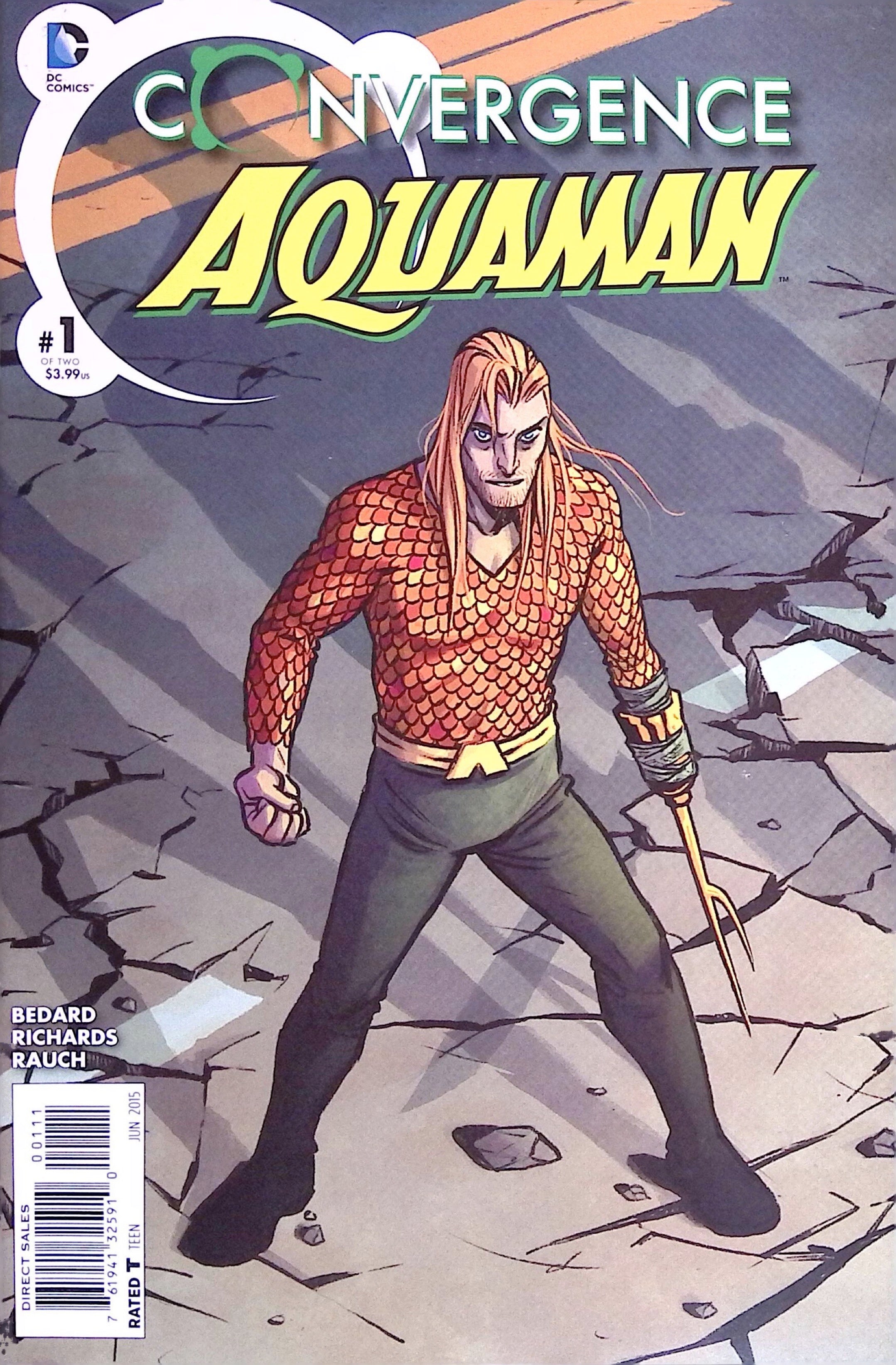 Convergence: Aquaman # 1 2015 VF/NM