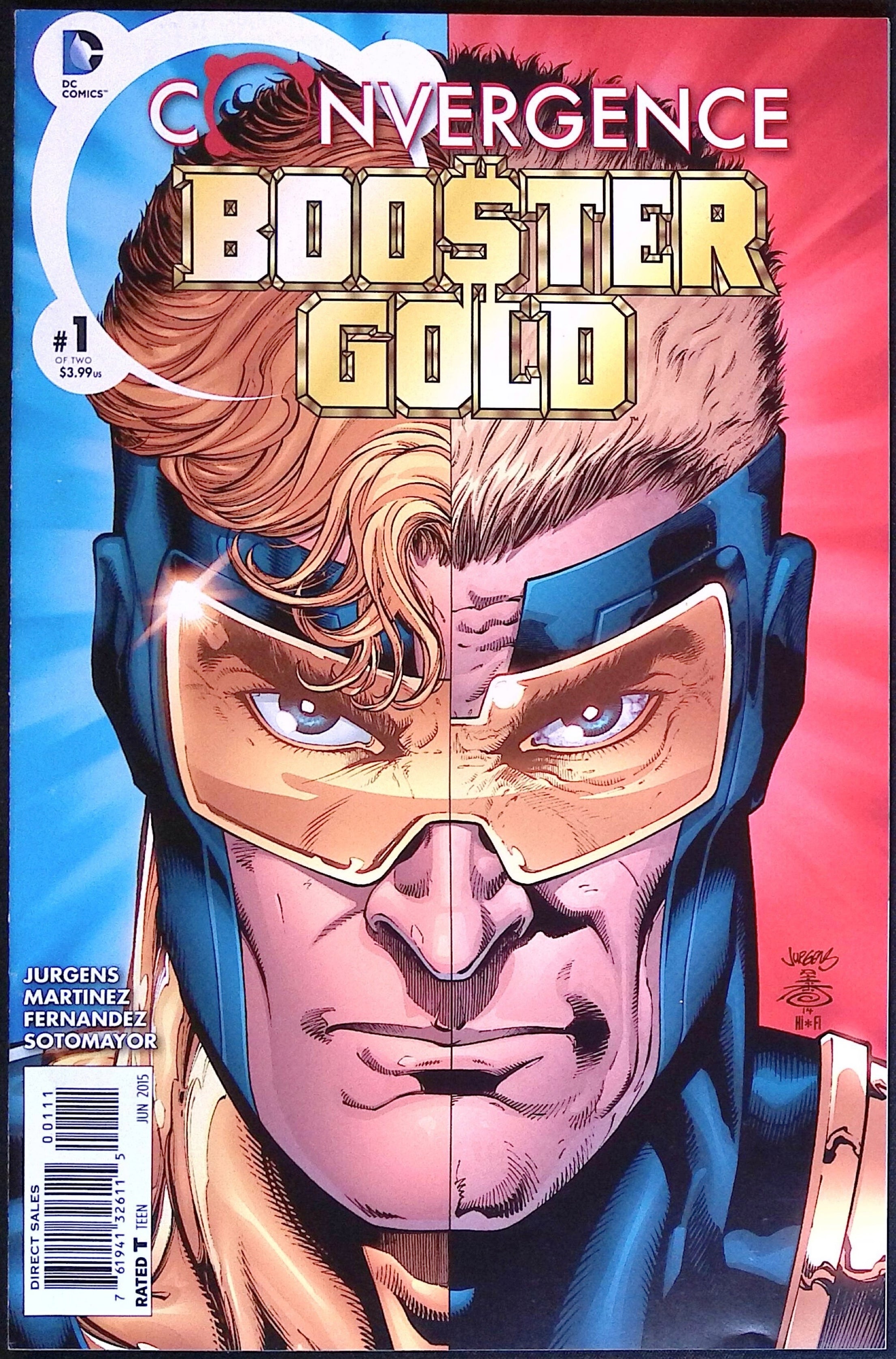 Convergence: Booster Gold # 1 2015 VF/NM