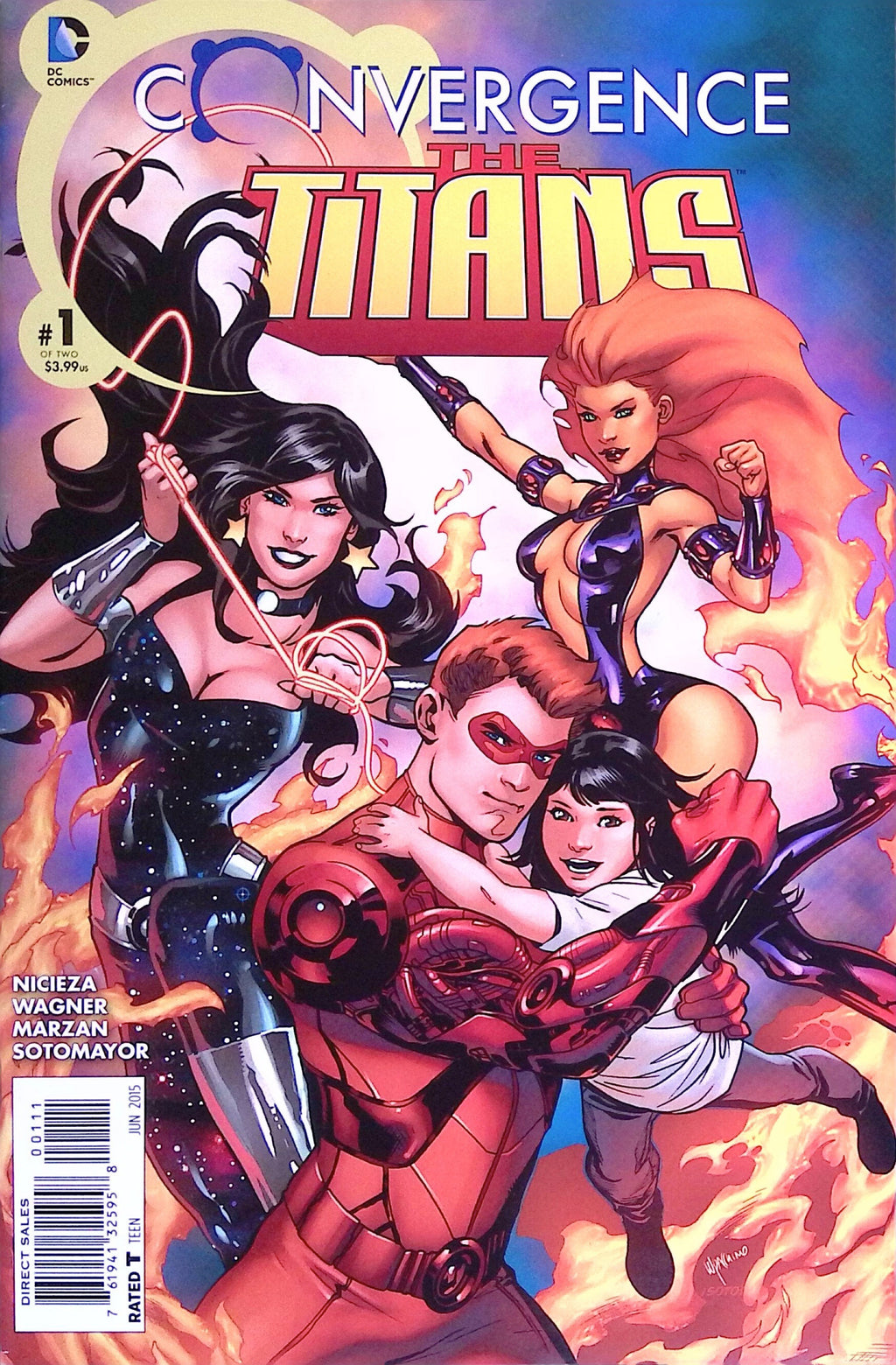 Convergence: The Titans # 1 2015 VF/NM