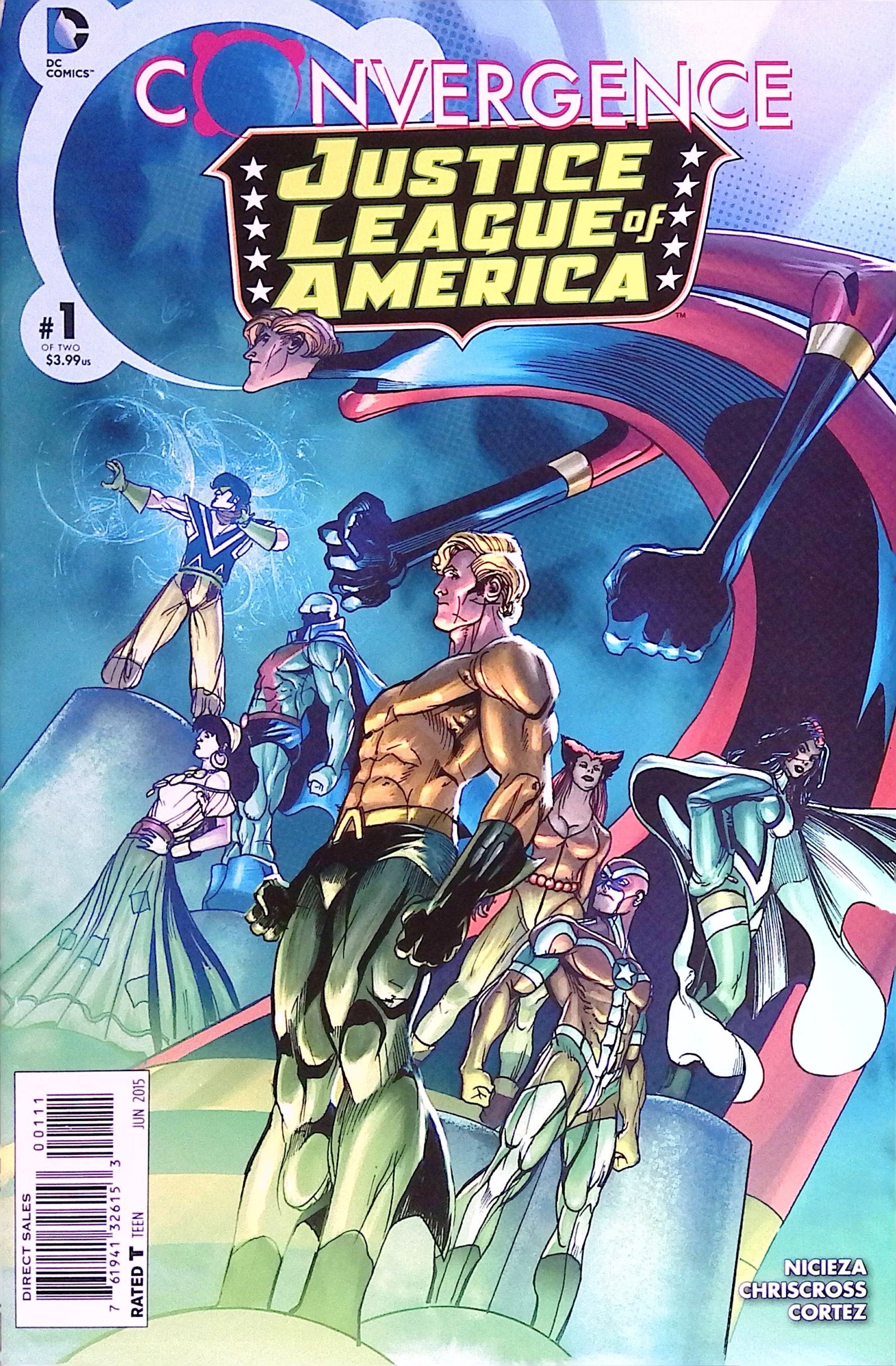 Convergence: Justice League of America # 1 2015 VF+