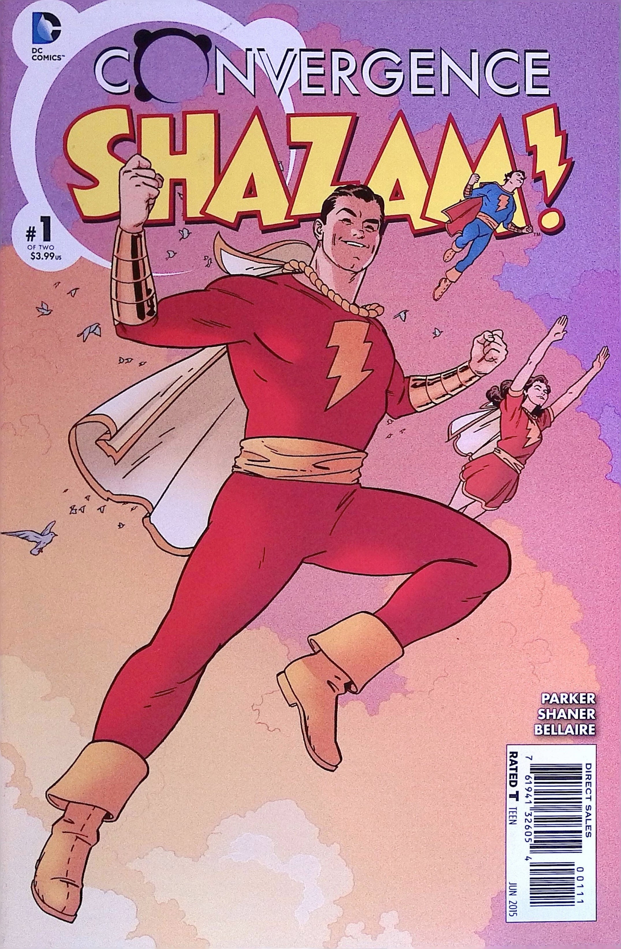 Convergence: Shazam! # 1 2015 VF/NM