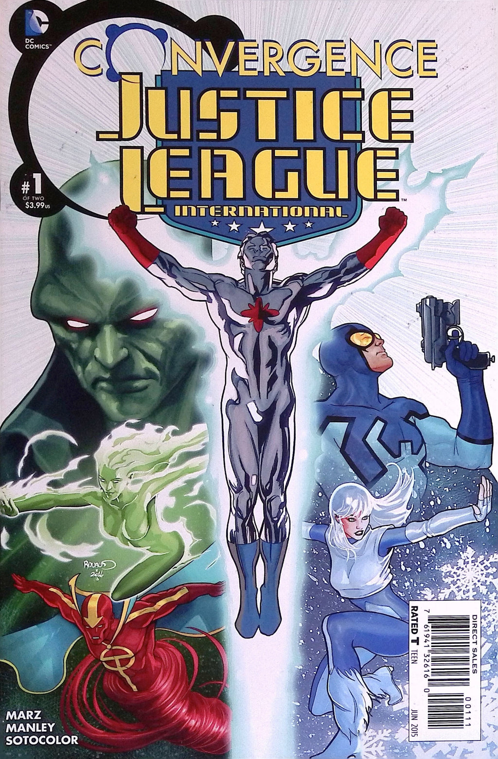 Convergence: Justice League International # 1 2015 VF/NM