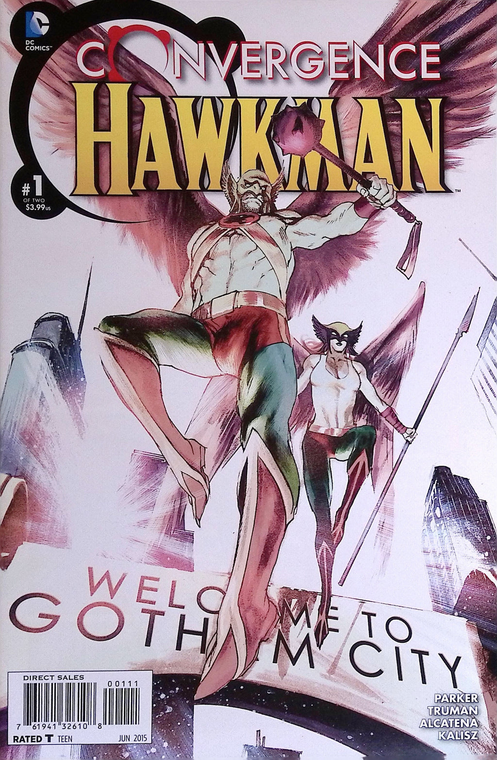 Convergence: Hawkman # 1 2015 VF/NM