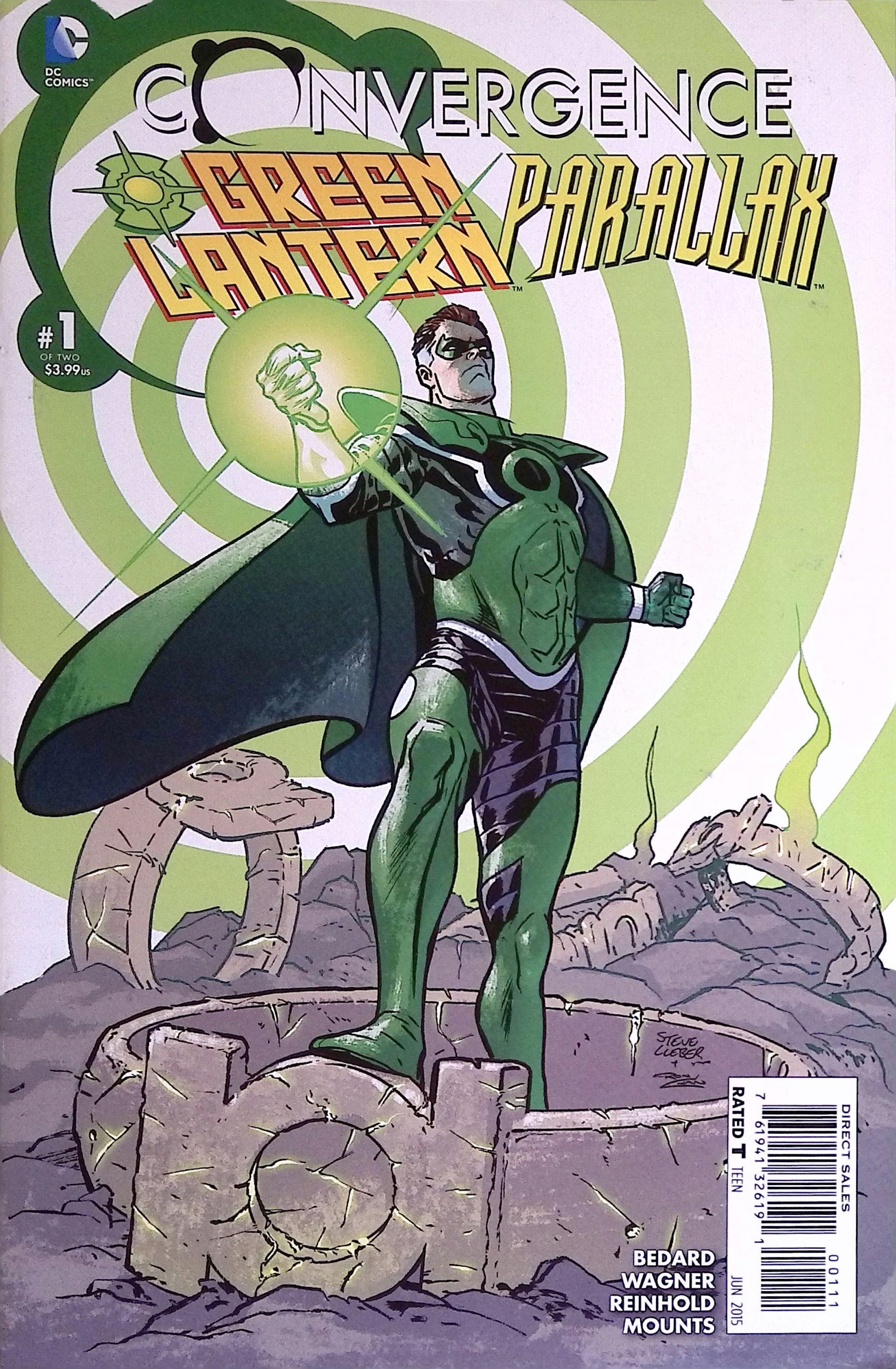 Convergence: Green Lantern/Parallax # 1 2015 VF/NM