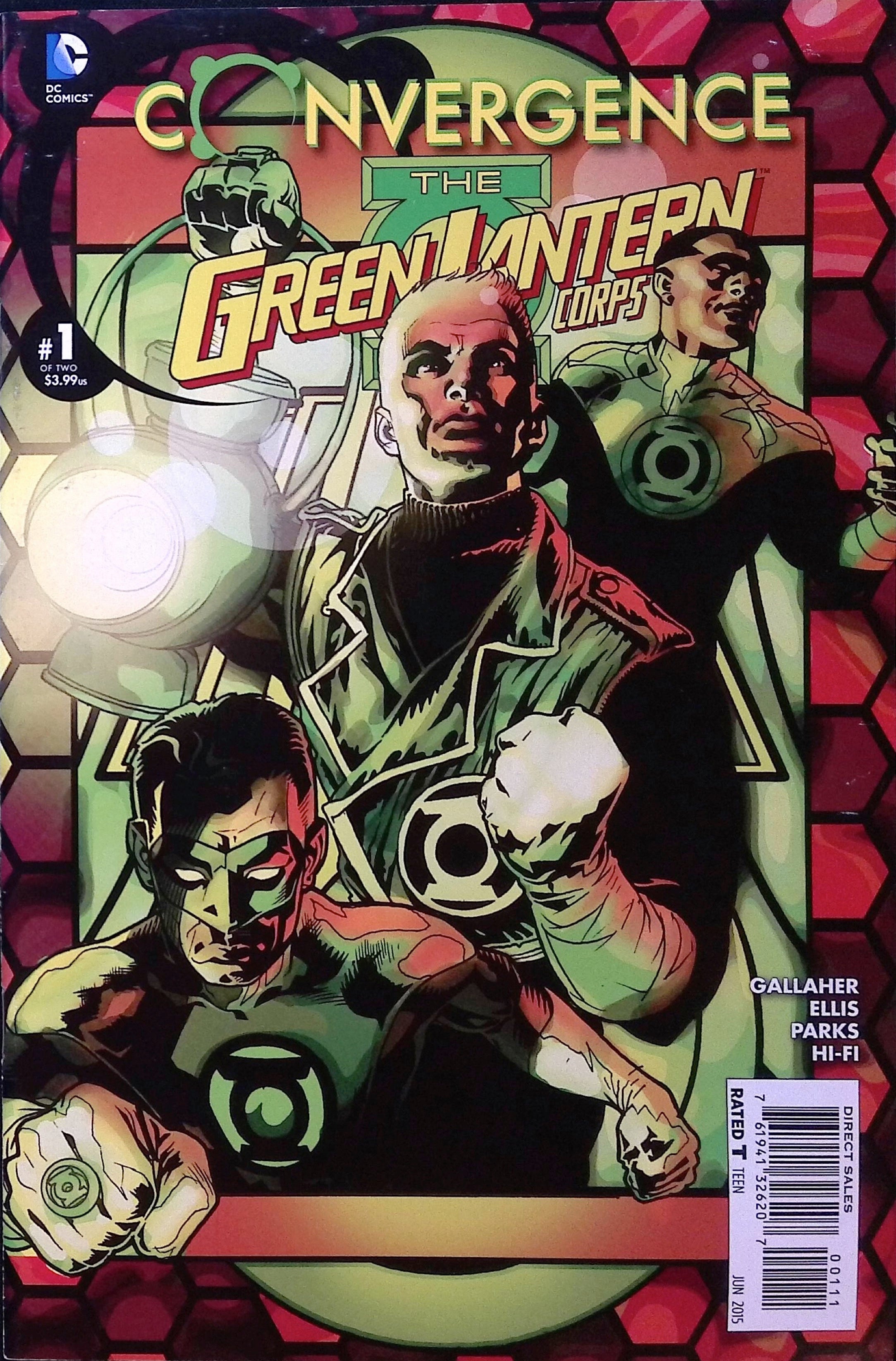 Convergence: Green Lantern Corps # 1 2015 VF/NM
