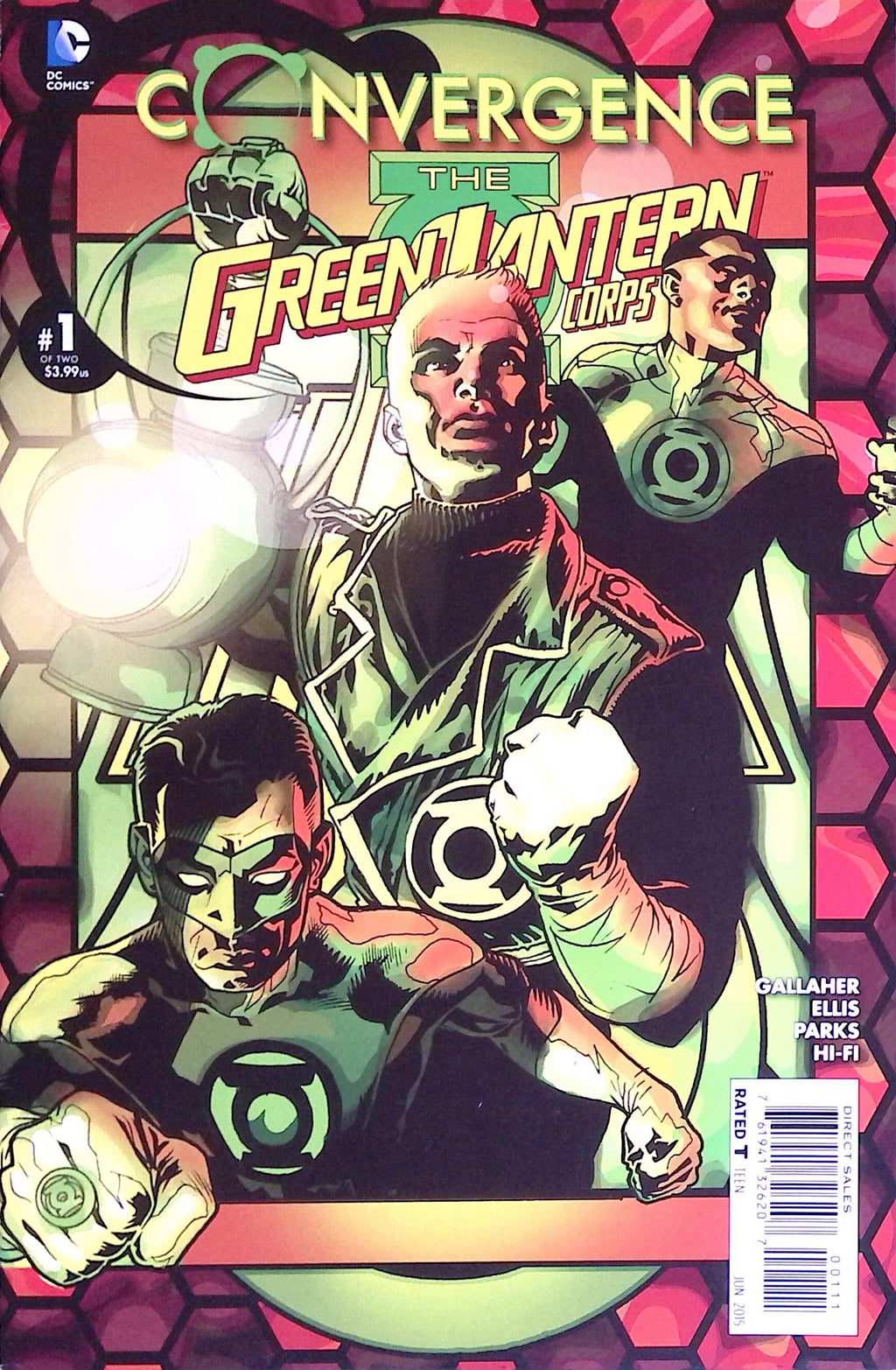 Convergence: Green Lantern Corps # 1 2015 VF/NM