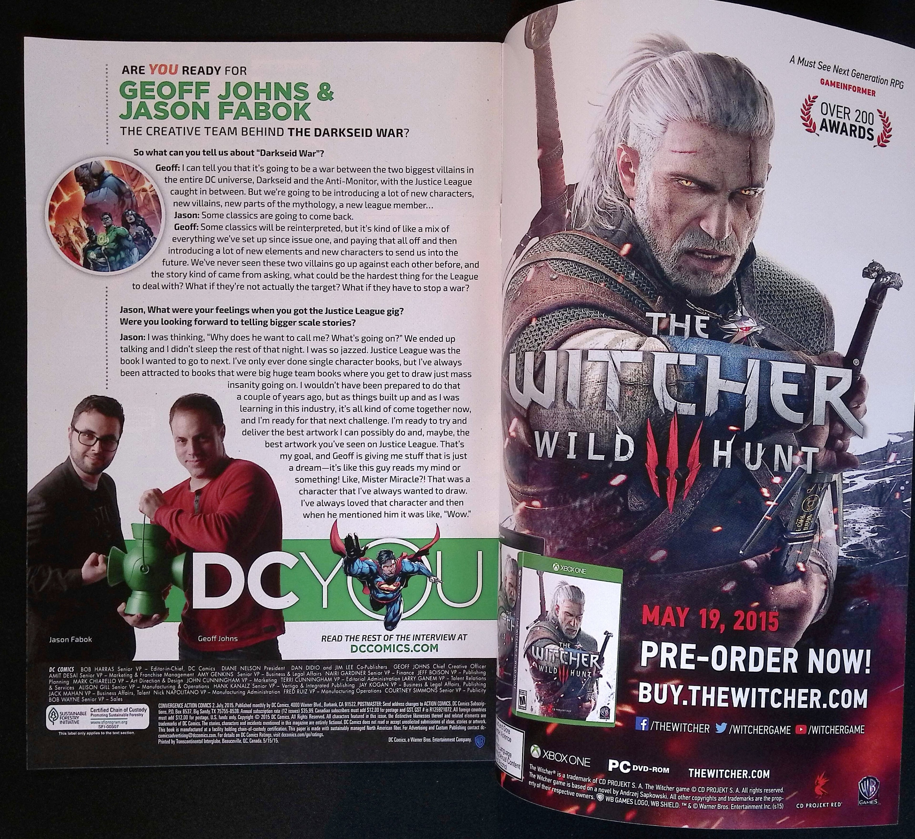 Convergence: Action Comics # 2 2015 NM-