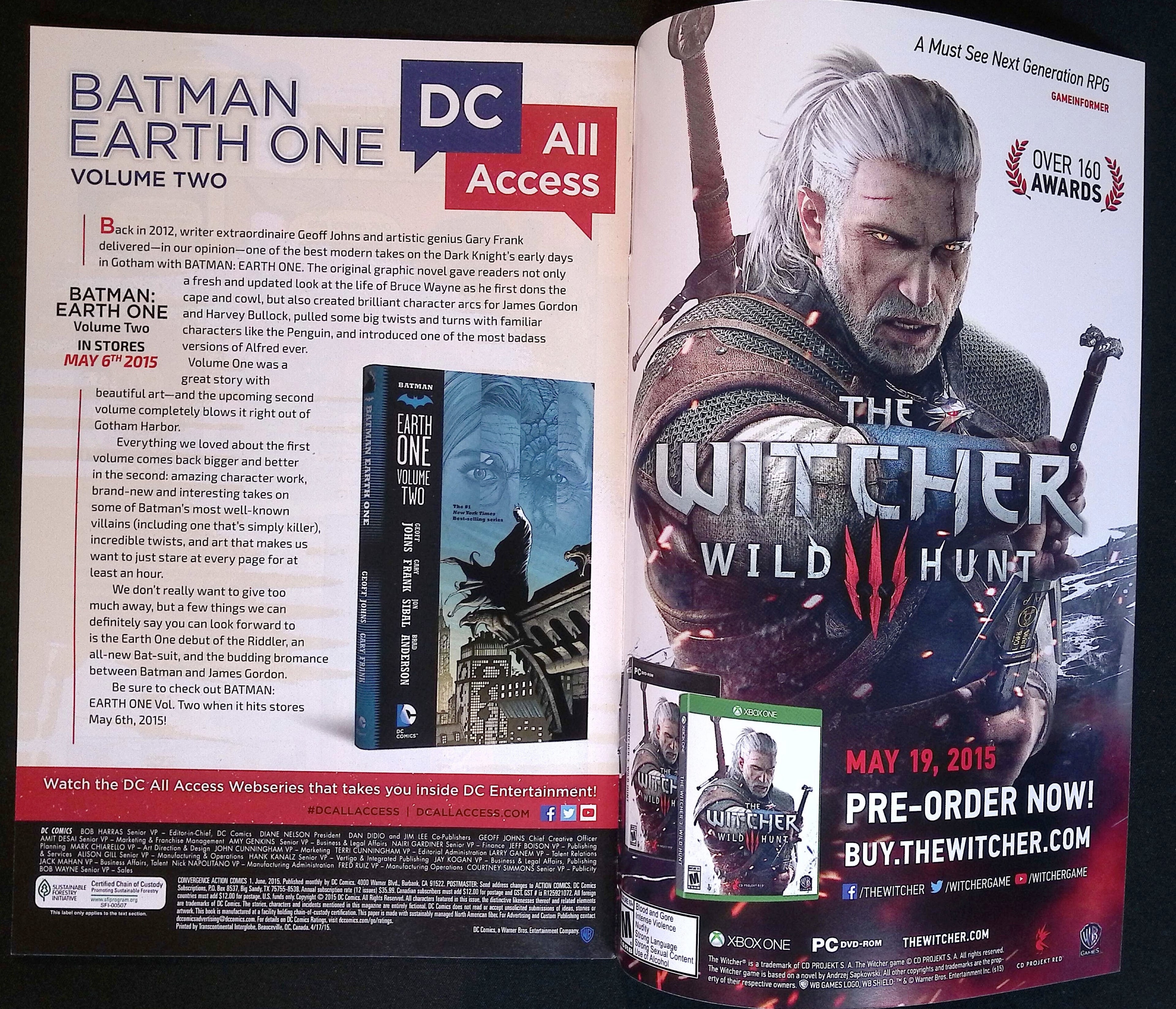 Convergence: Action Comics # 1 2015 VF