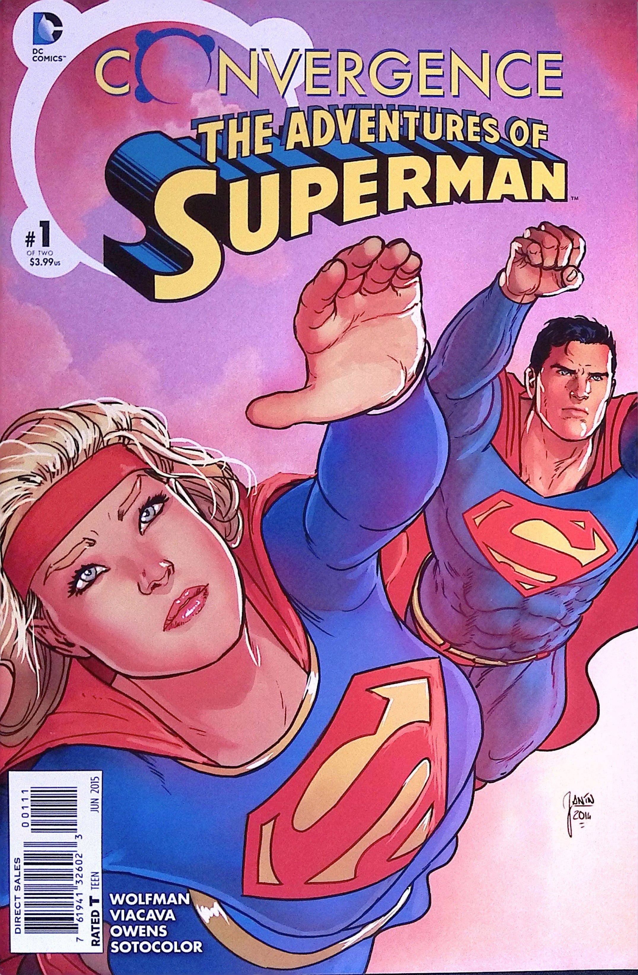 Convergence: The Adventures of Superman # 1 2015 VF/NM