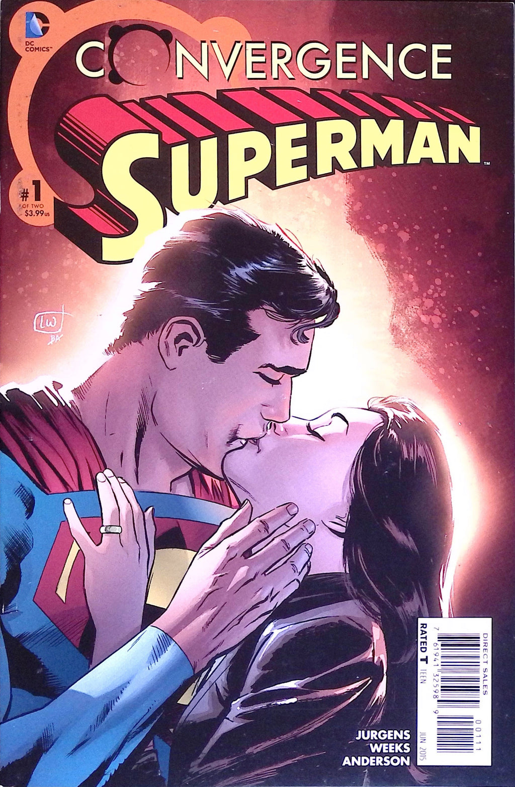 Convergence: Superman # 1 2015 VF+