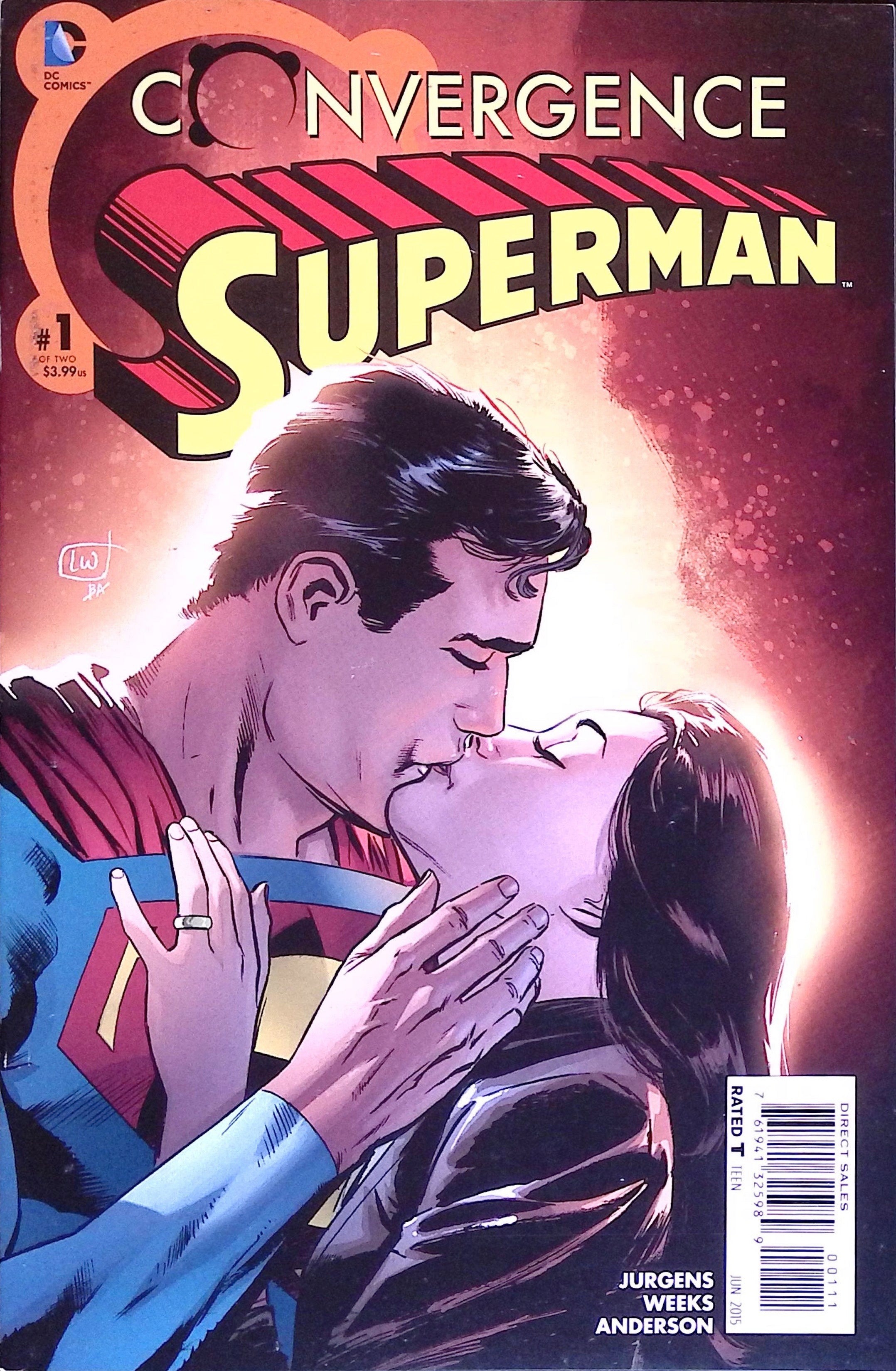 Convergence: Superman # 1 2015 VF+