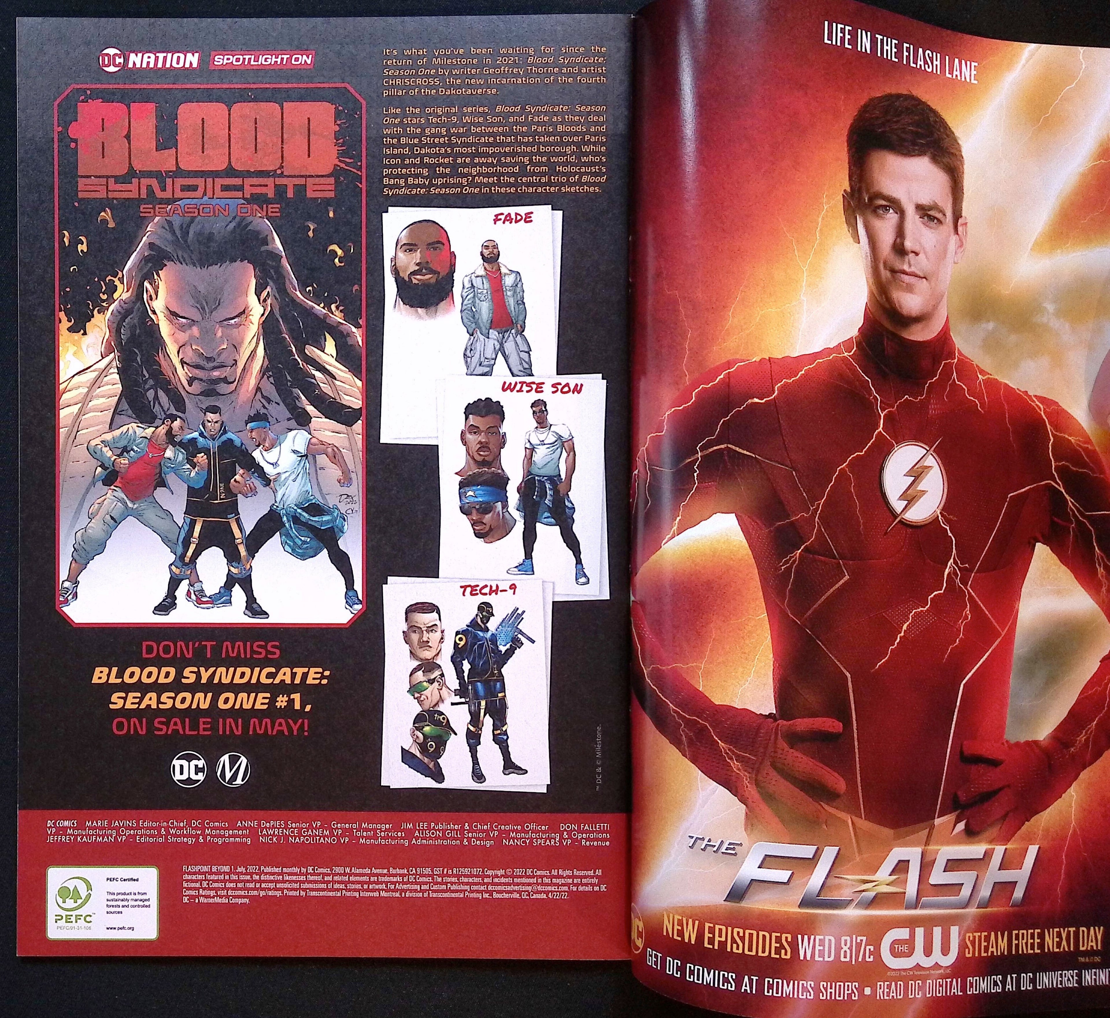 Flashpoint Beyond # 1 2022 NM
