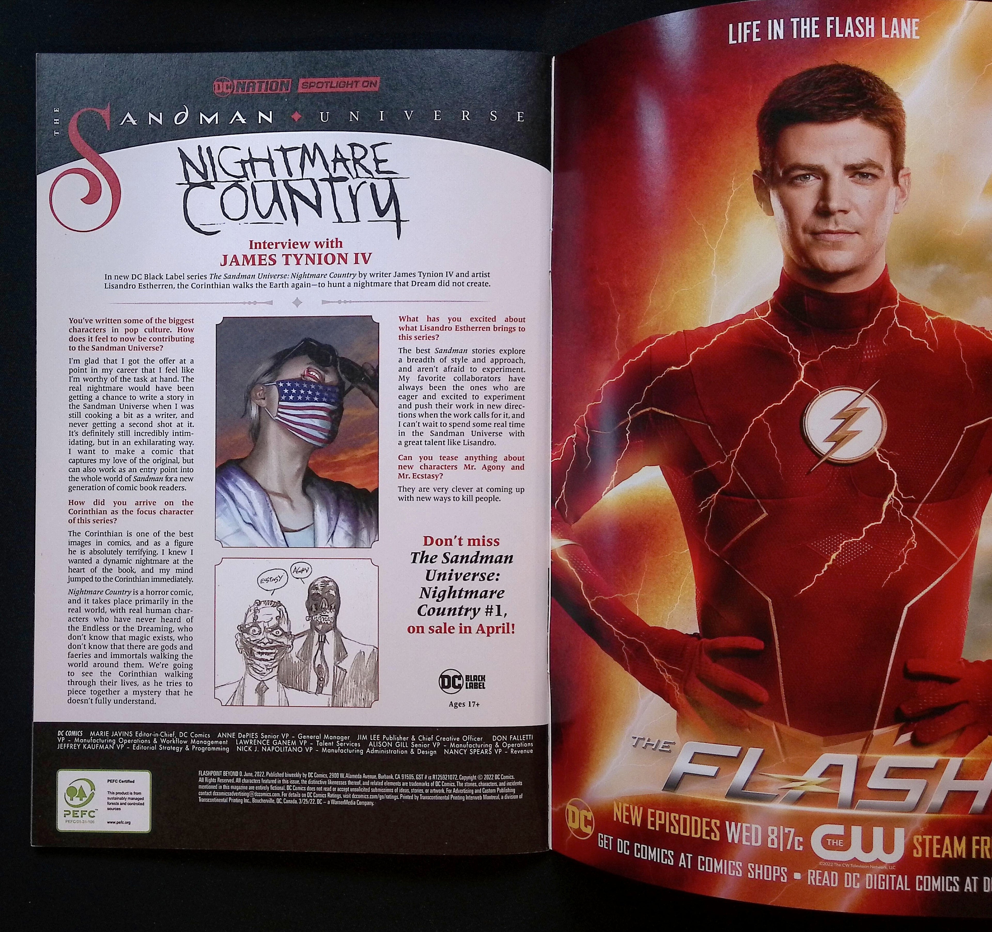 Flashpoint Beyond # 0 2022 NM