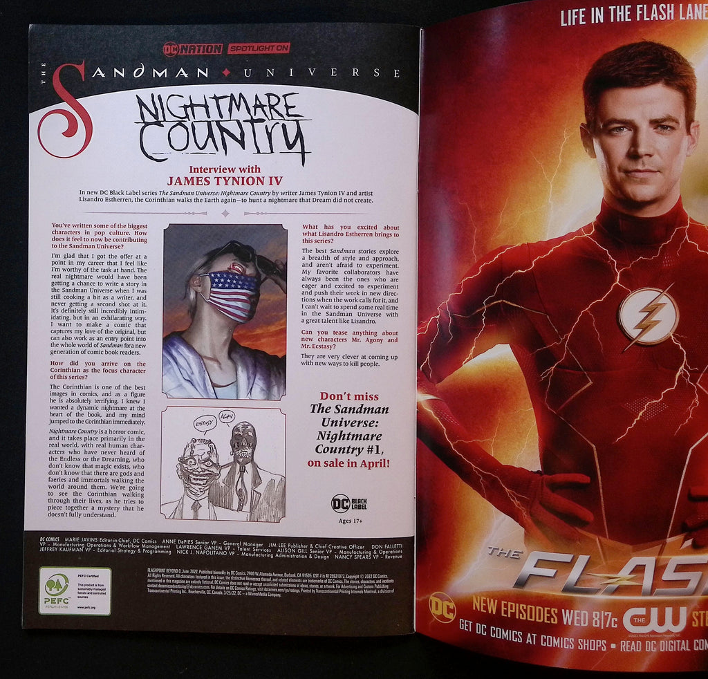Flashpoint Beyond # 0 2022 NM