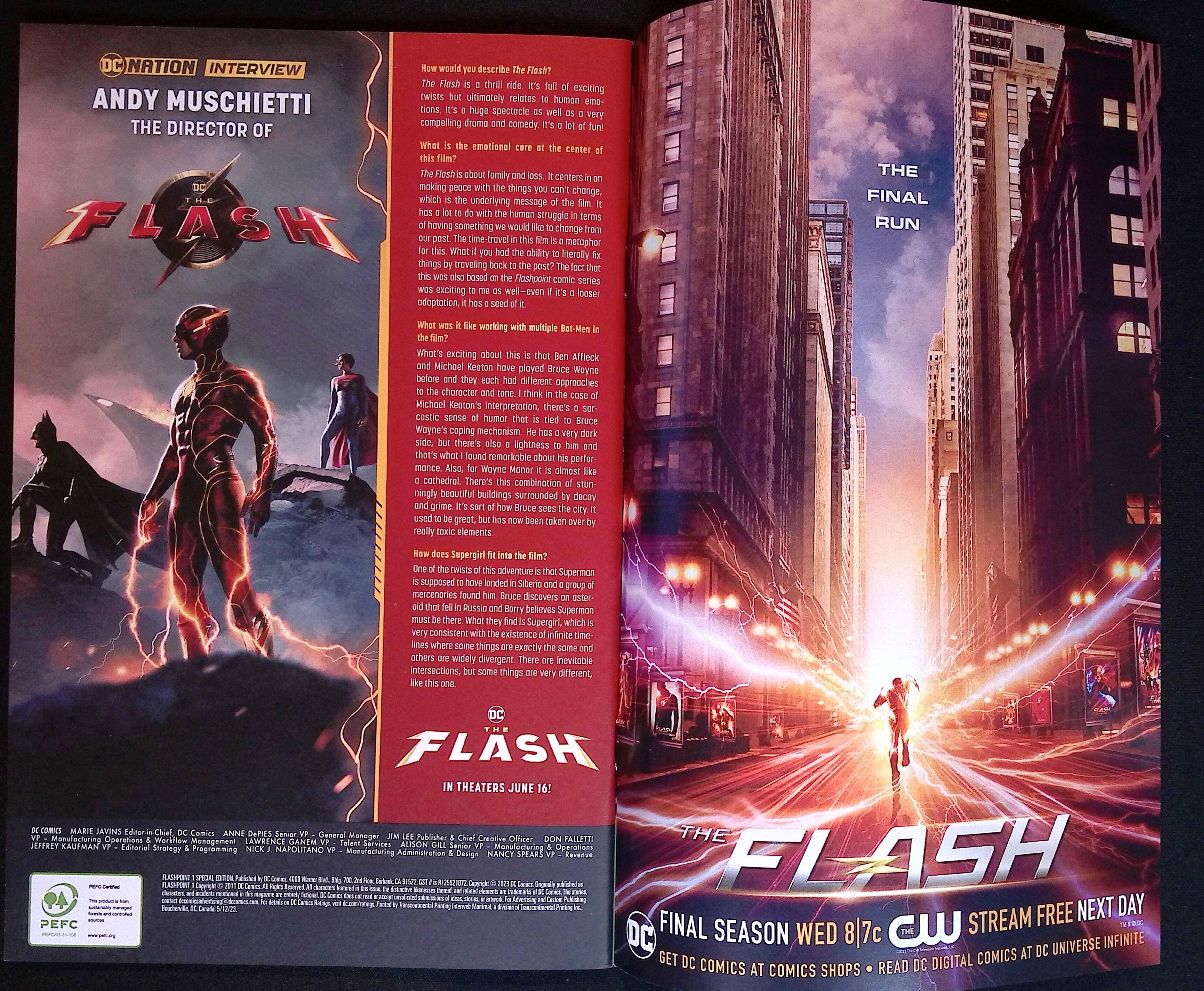 Flashpoint # 1 Special Edition Reprint 2023 NM-