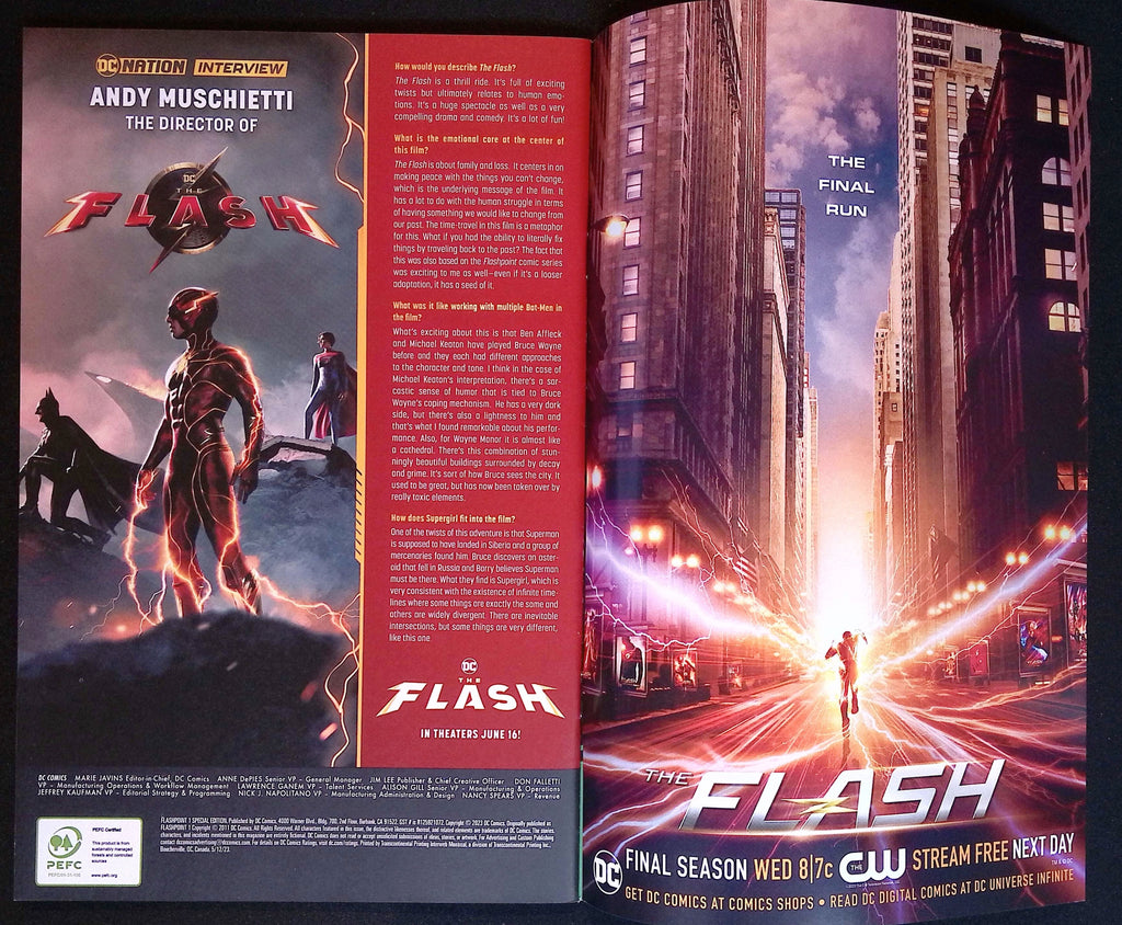 Flashpoint # 1 Special Edition Reprint 2023 NM-