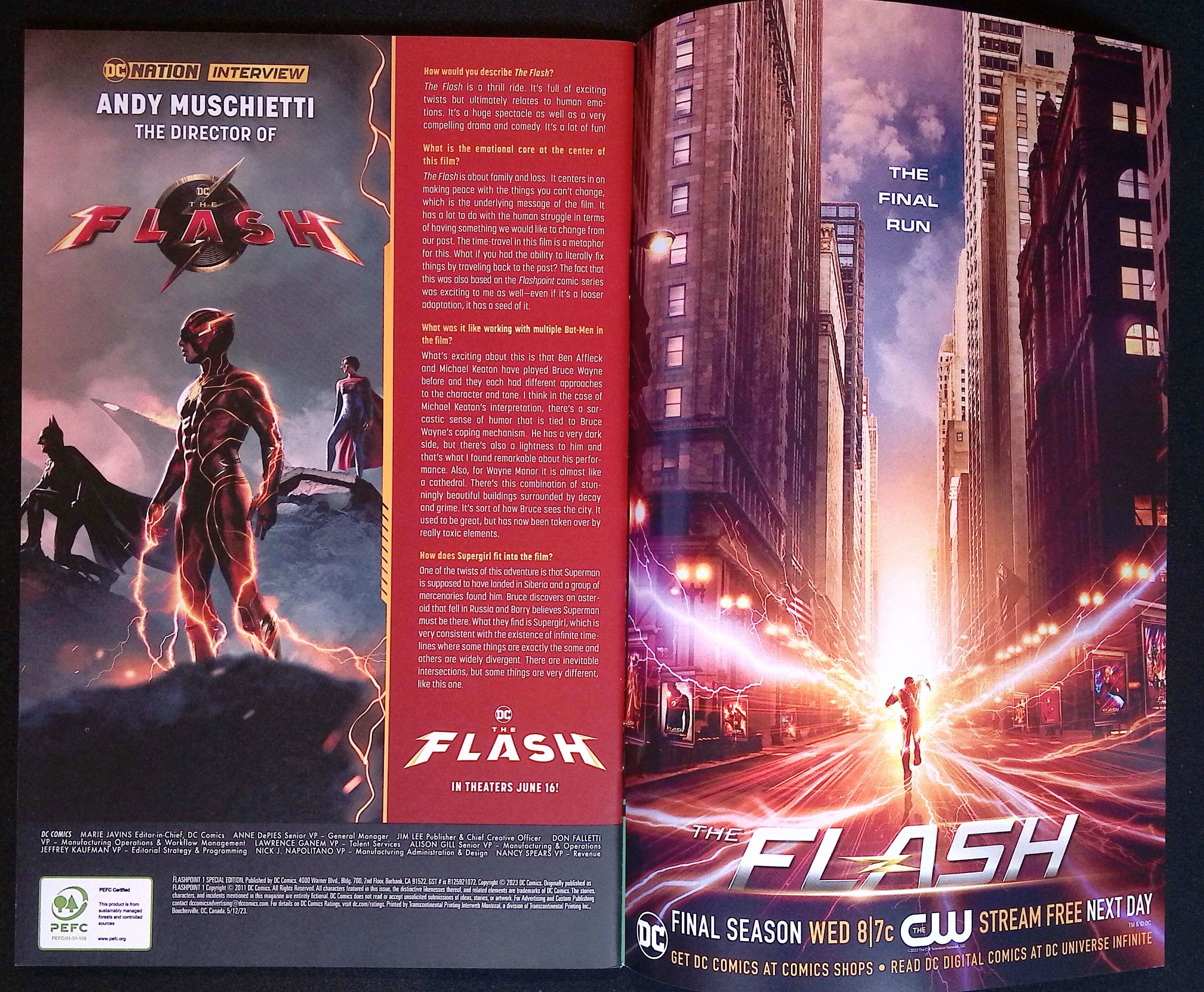 Flashpoint # 1 Special Edition Reprint 2023 NM-