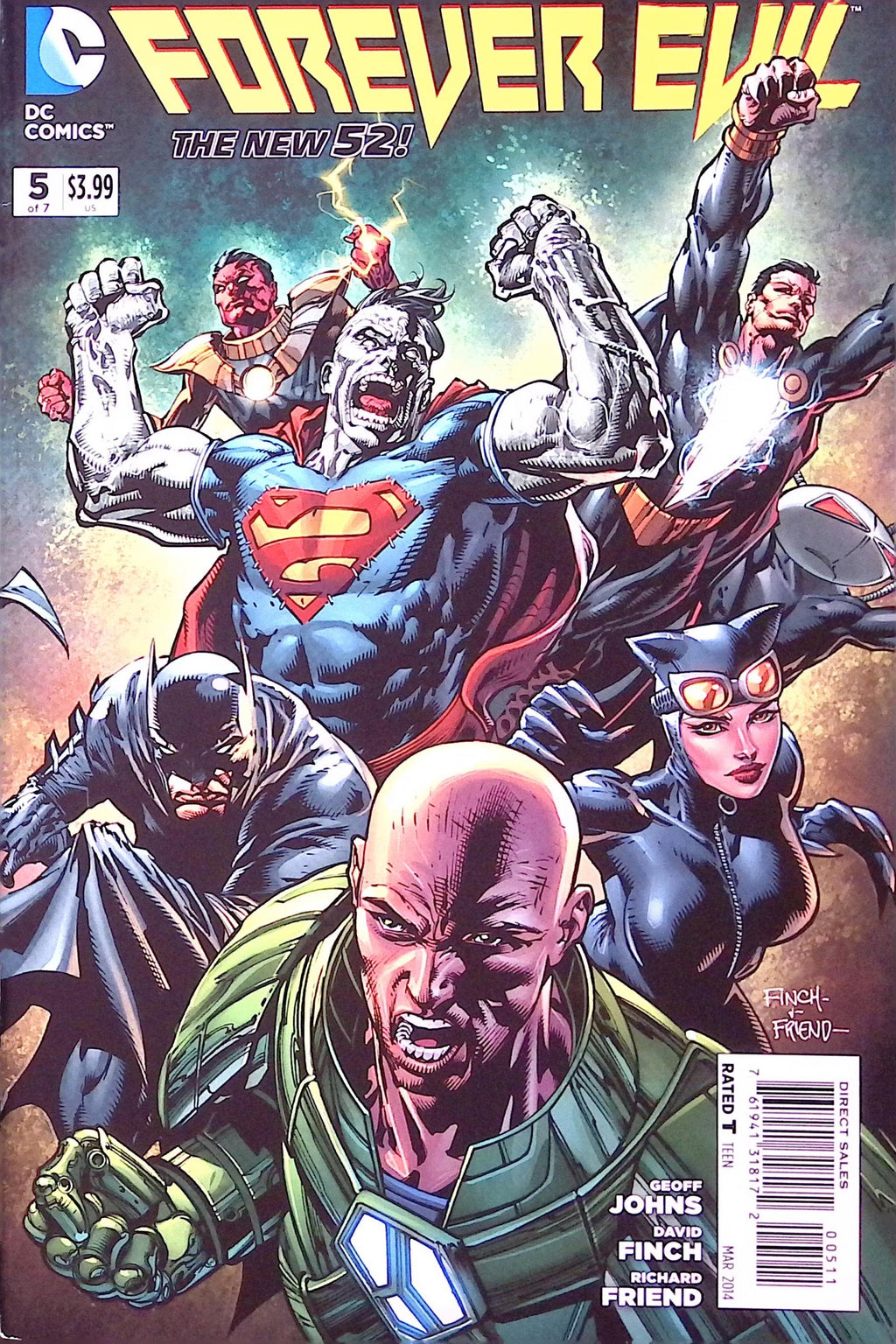 Forever Evil # 5 2014 NM-