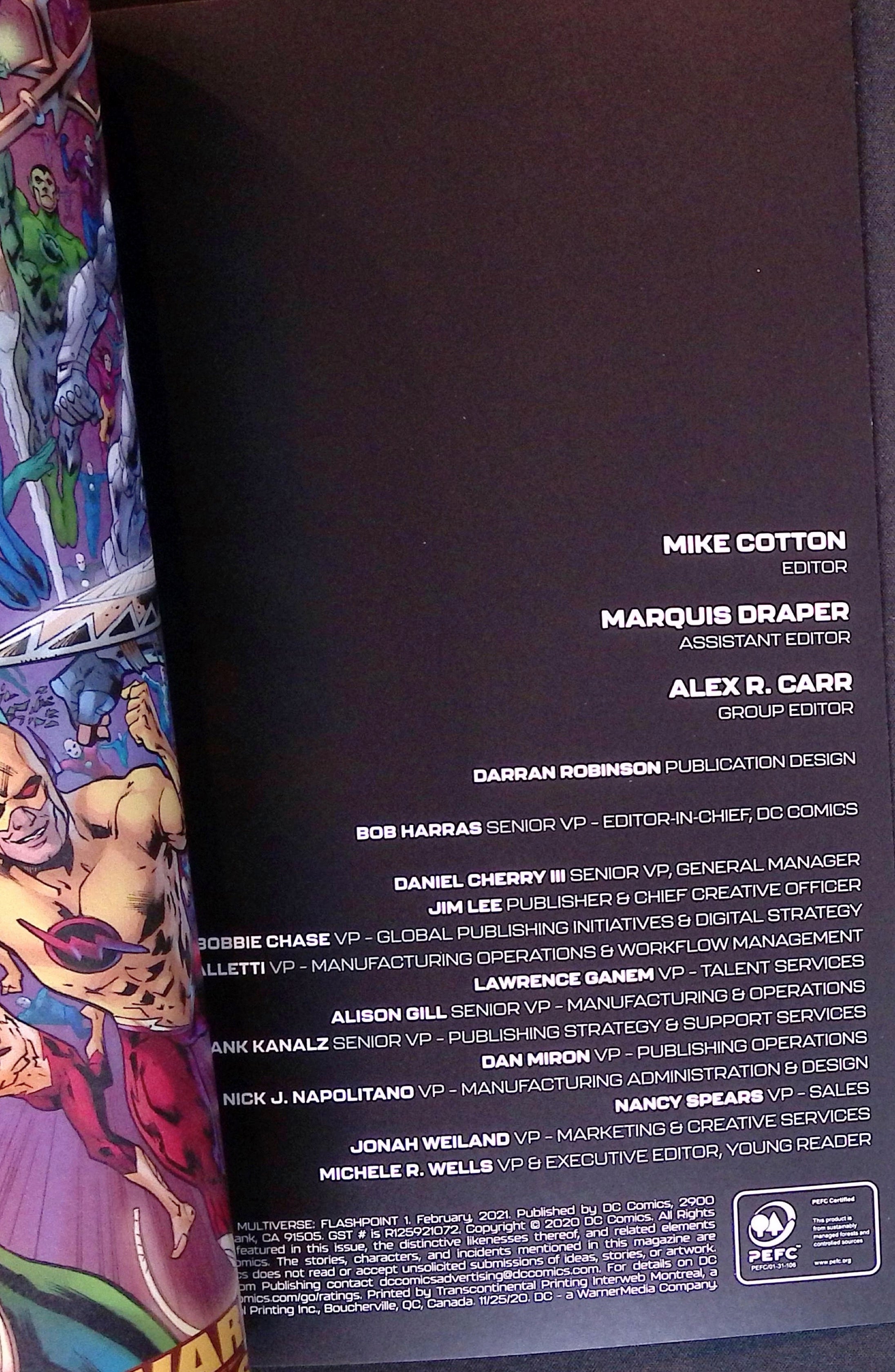 Tales from the Dark Multiverse: Flashpoint # 1 2020 NM-