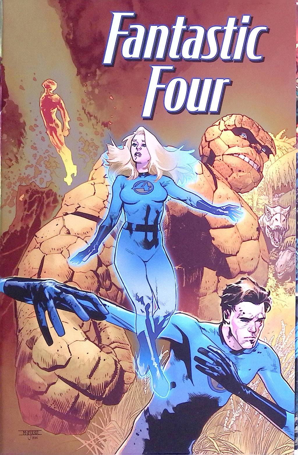 Fantastic Four # 1 Asrar Foil Variant 2025 NM