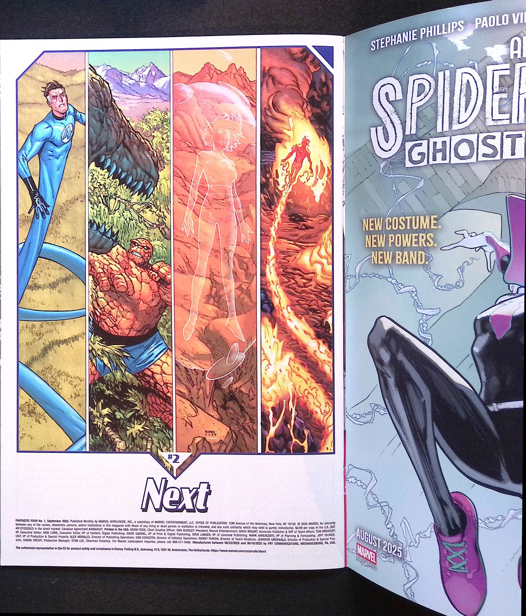 Fantastic Four # 1 Asrar Foil Variant 2025 NM