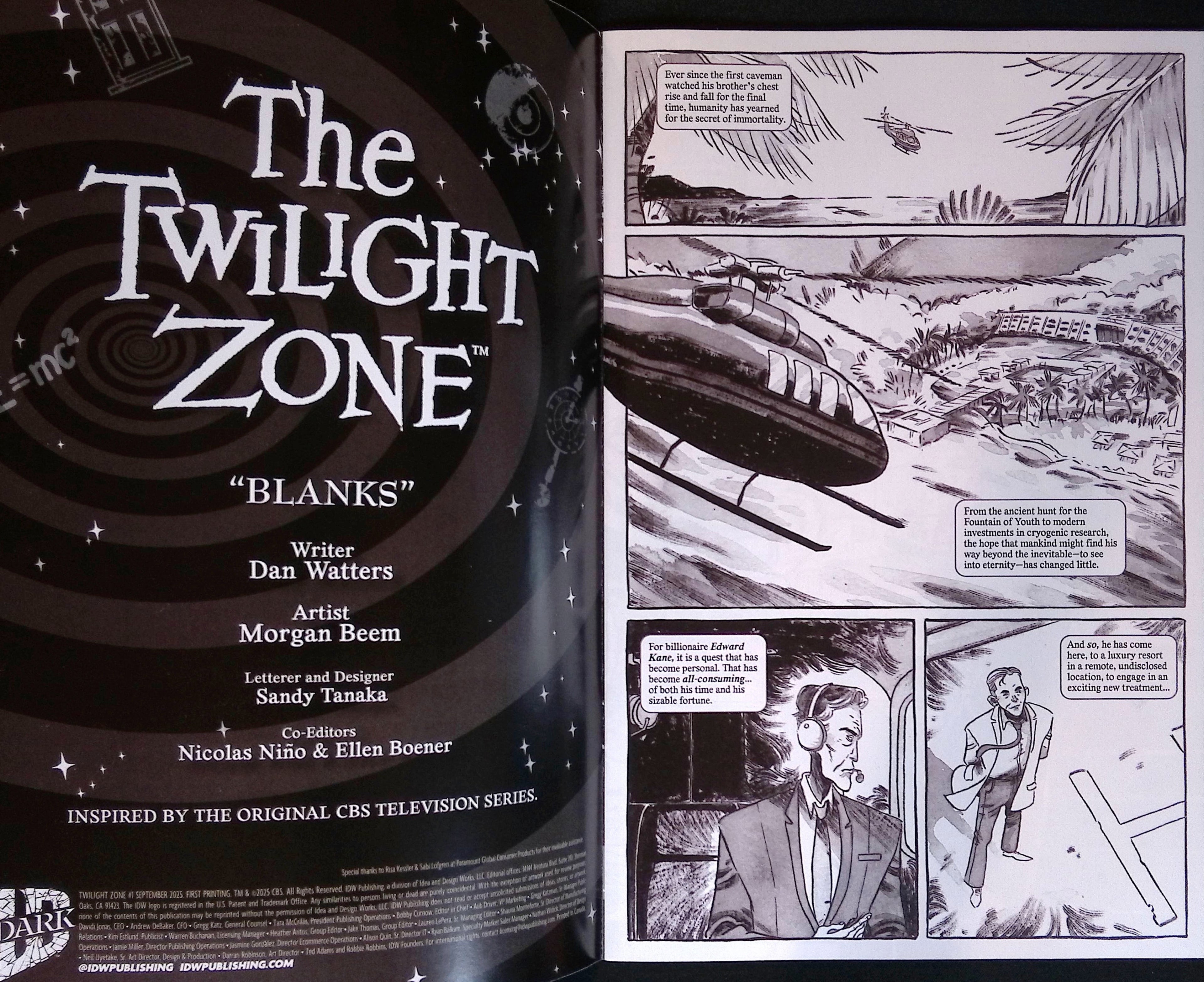 The Twilight Zone # 1 2025 NM