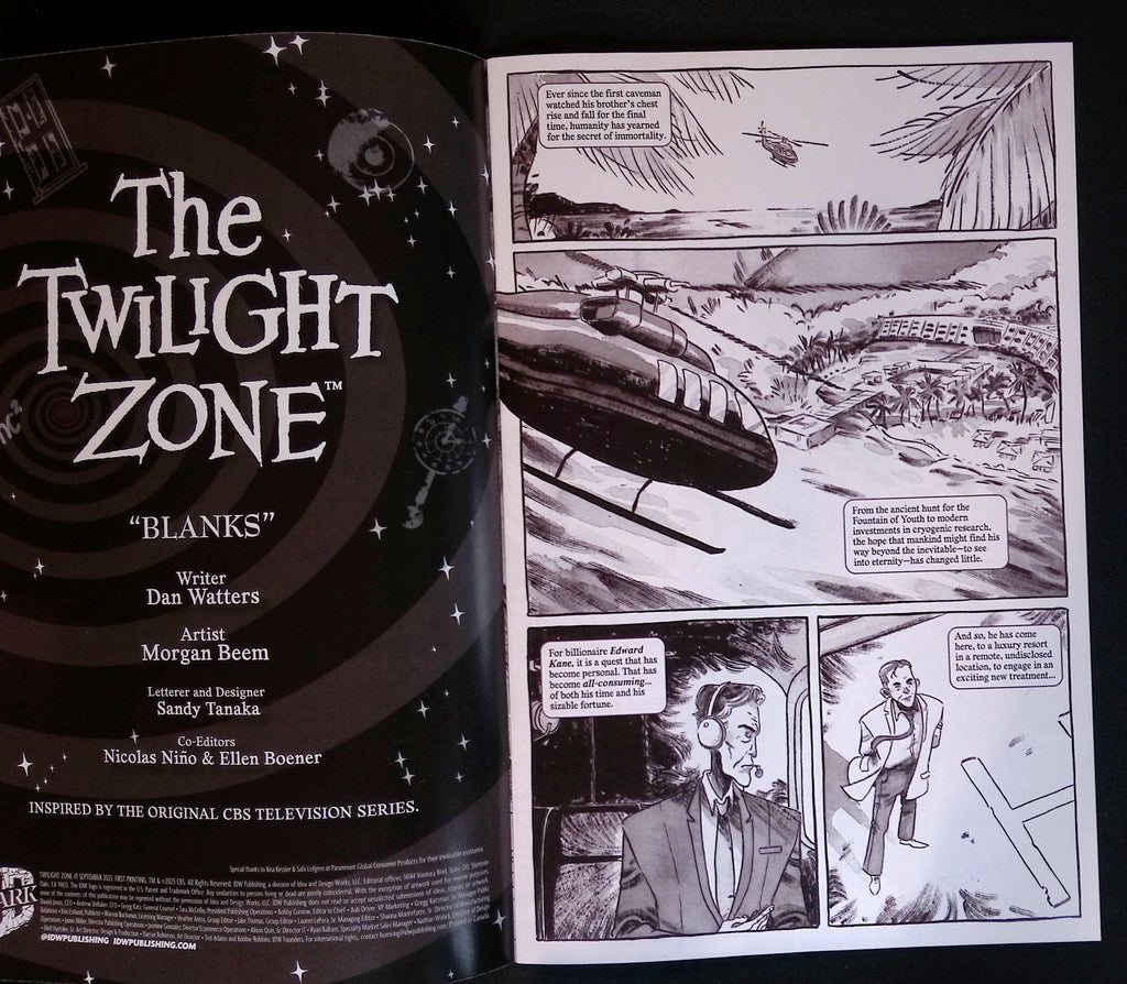 The Twilight Zone # 1 1:25 Beals Variant 2025 NM