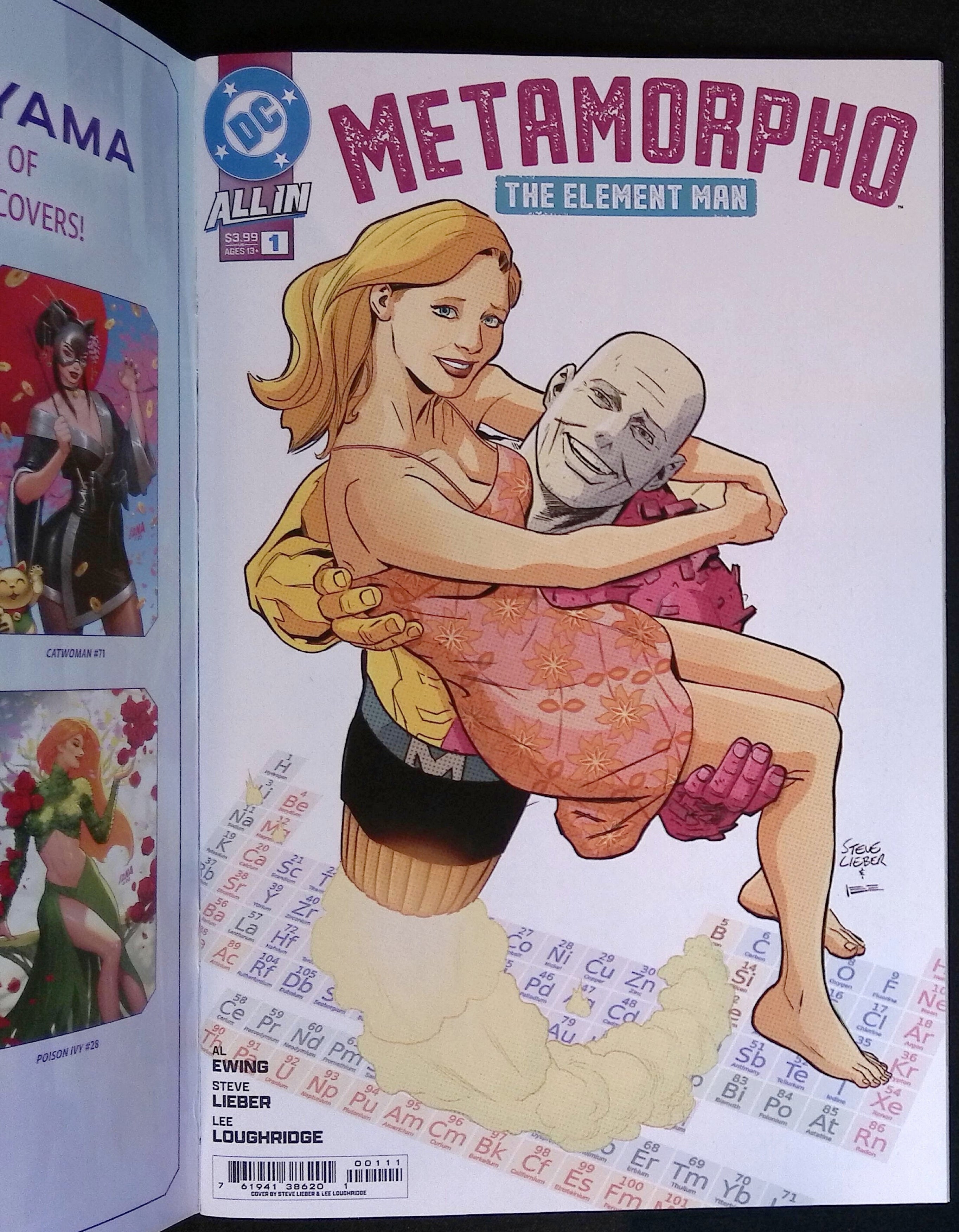 Metamorpho: The Element Man # 1 Ossio Foil 2024 NM