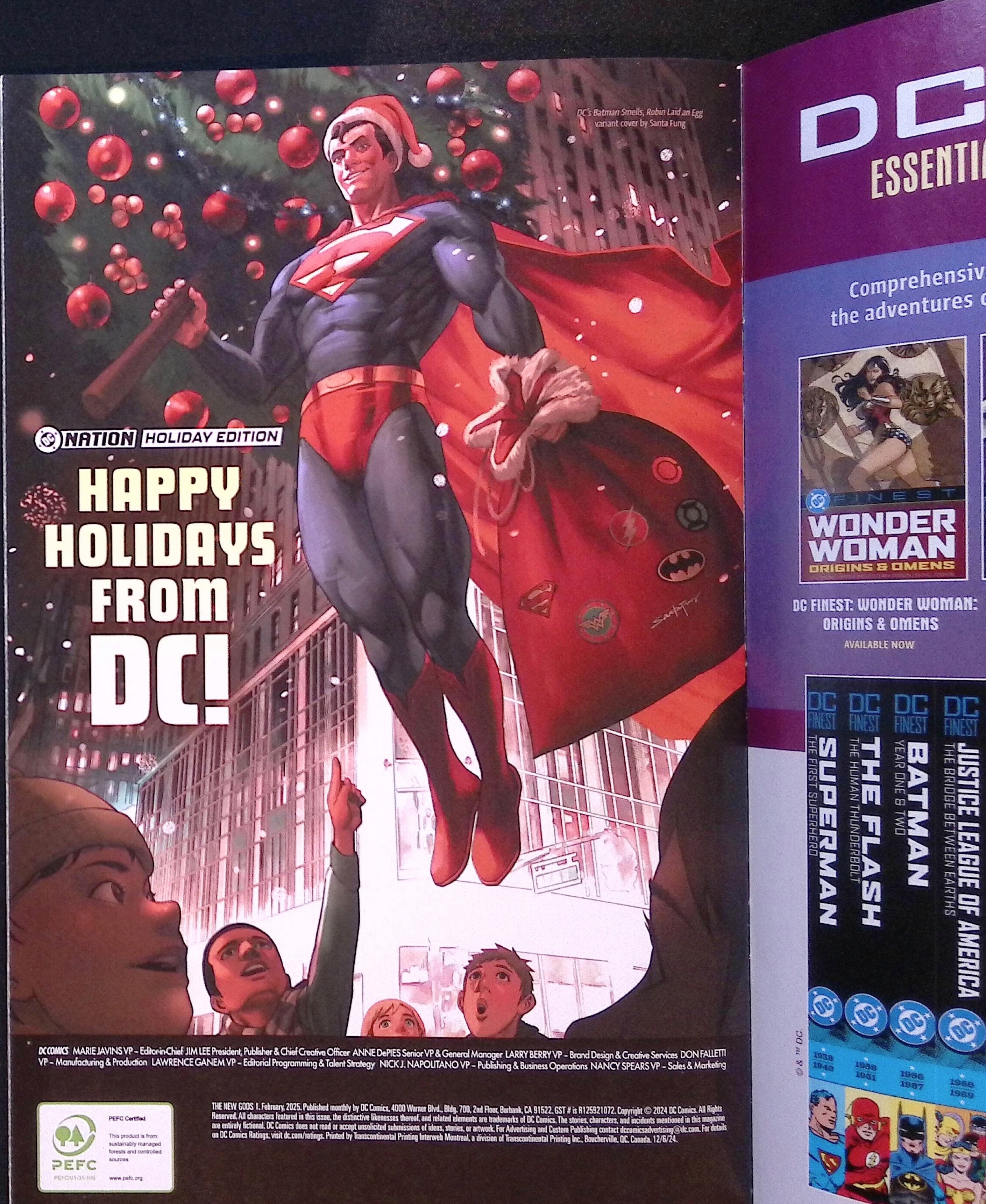 The New Gods # 1 Ossio Foil Variant 2024 NM